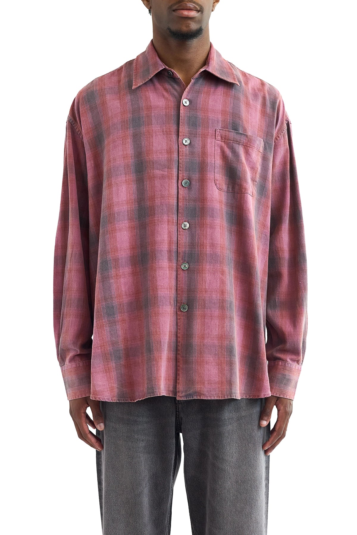 Our Legacy Borrowed Shirt Red