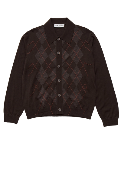 Our Legacy Evening Polo Brown – ESSXNYC Our Legacy Evening Polo Brown – ESSXNYC