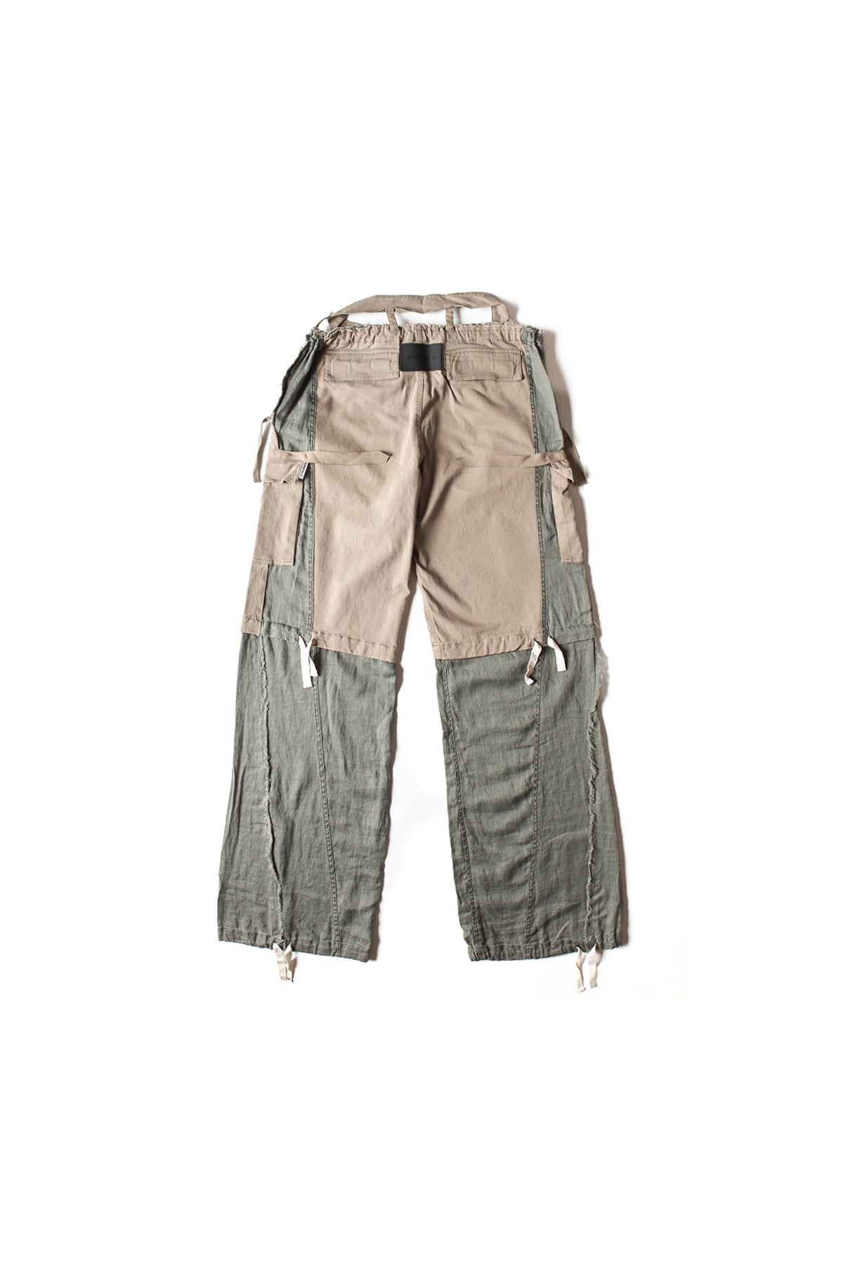 OTTOLINGER Woven Baggy Cargo Pants Gray 11953