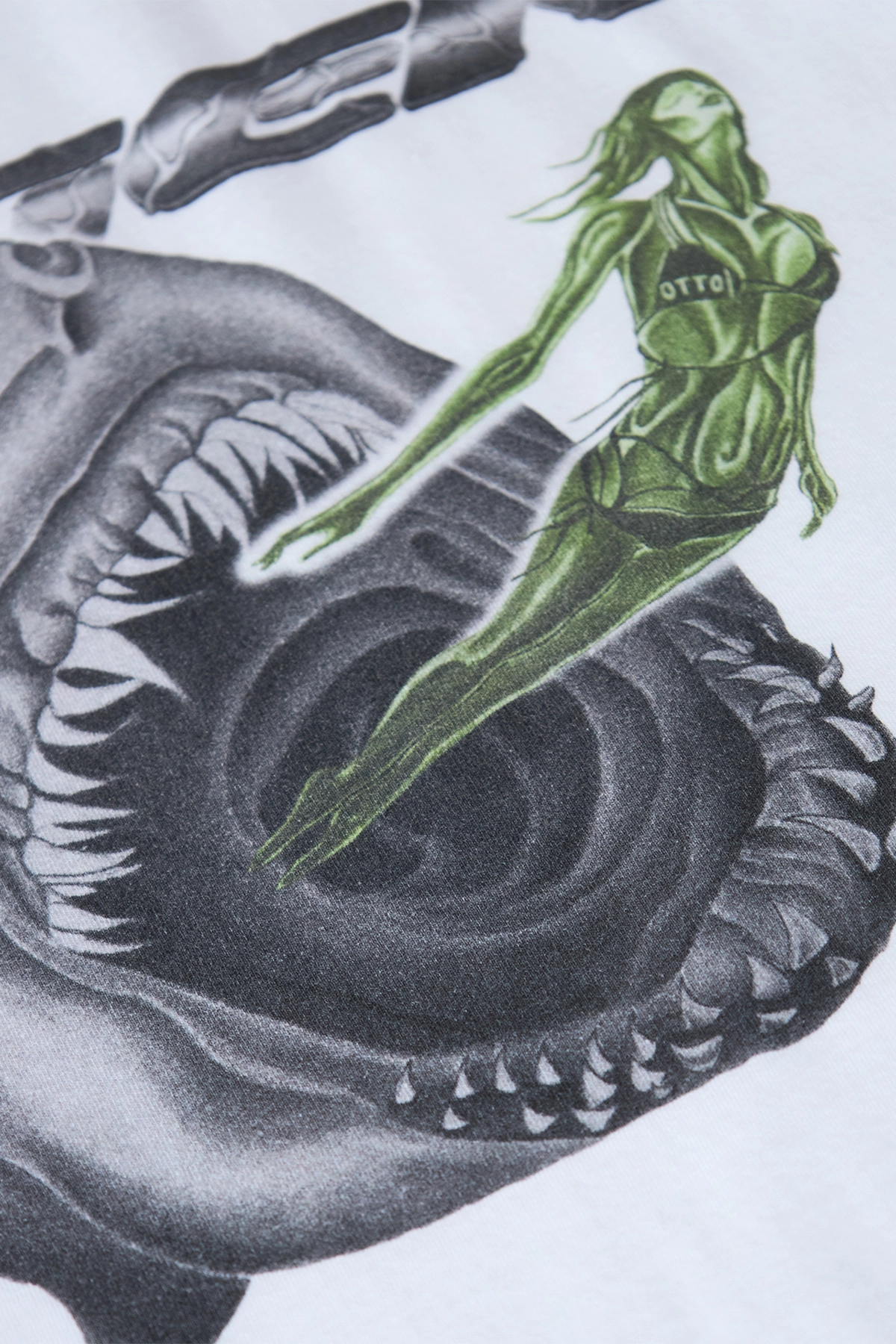 Ottolinger Oversized Logo T-Shirt White 2