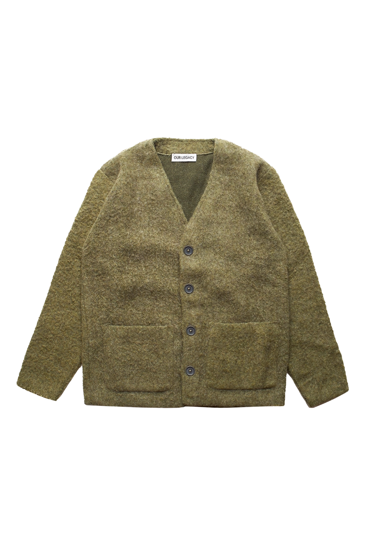 Our Legacy Cardigan With Pockets Sweaters Green