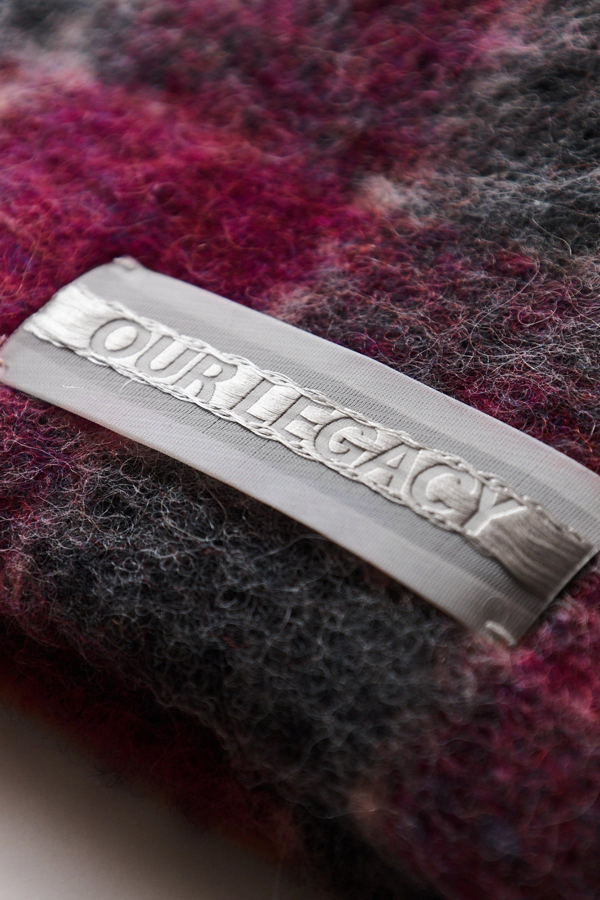 Our Legacy Estate Scarf Grey 1