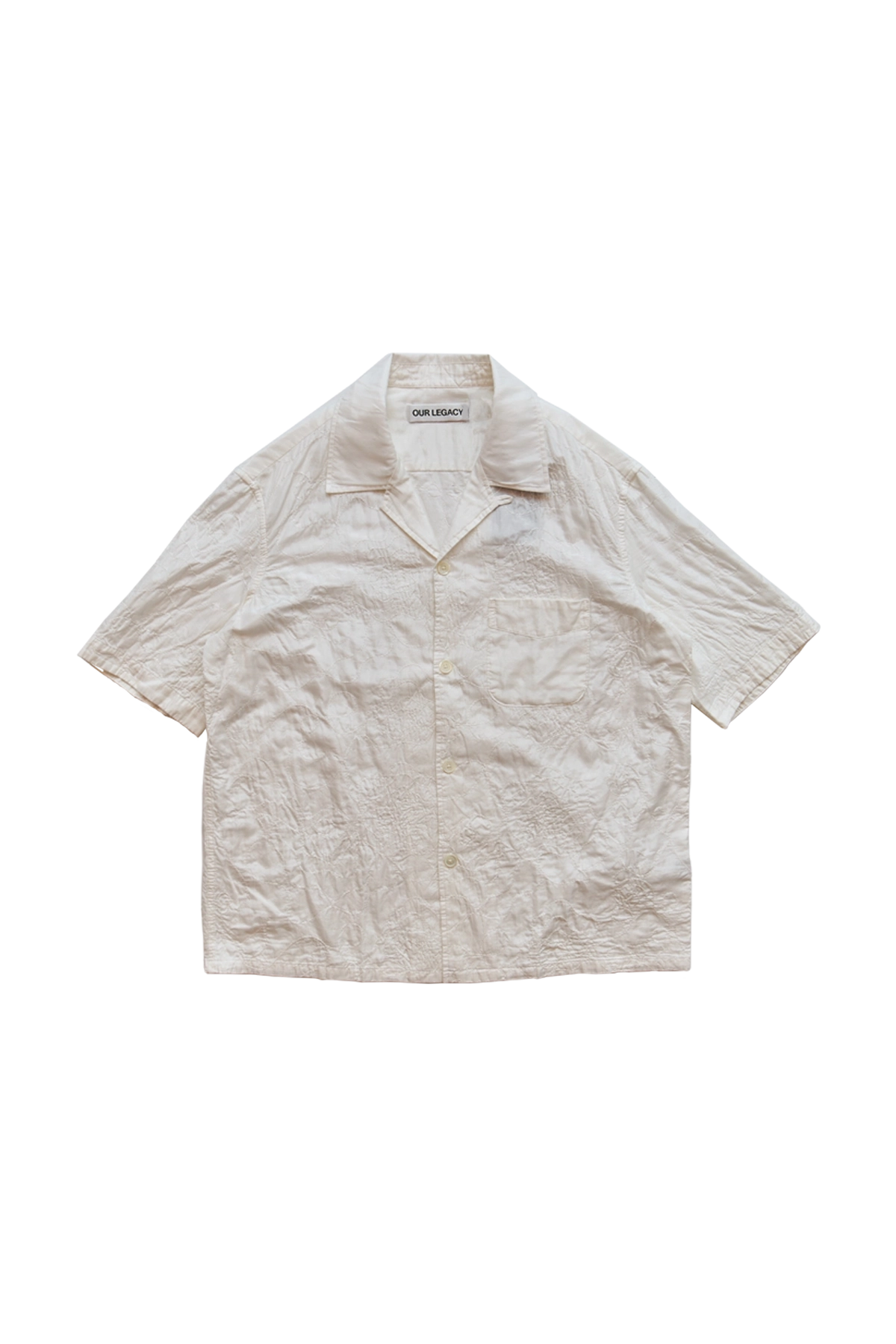 Our Legacy Heusen Shirt Shortsleeve White