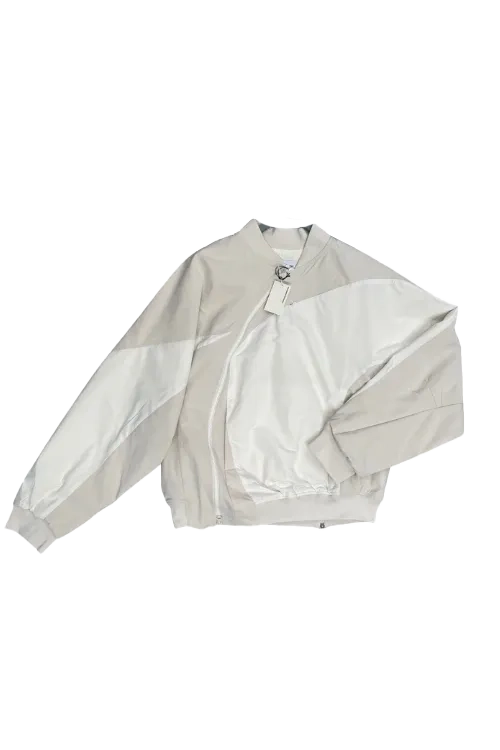 POST ARCHIVE FACTION (PAF) 6.0 Bomber Jacket Center In White – ESSXNYC