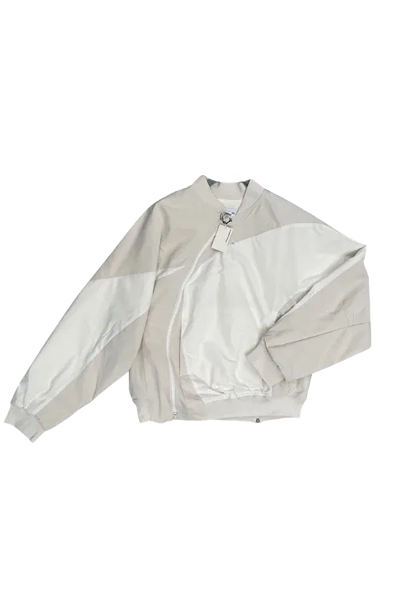 POST ARCHIVE FACTION (PAF) 6.0 Bomber Jacket Center In White – ESSXNYC POST ARCHIVE FACTION (PAF) 6.0 Bomber Jacket Center In White – ESSXNYC