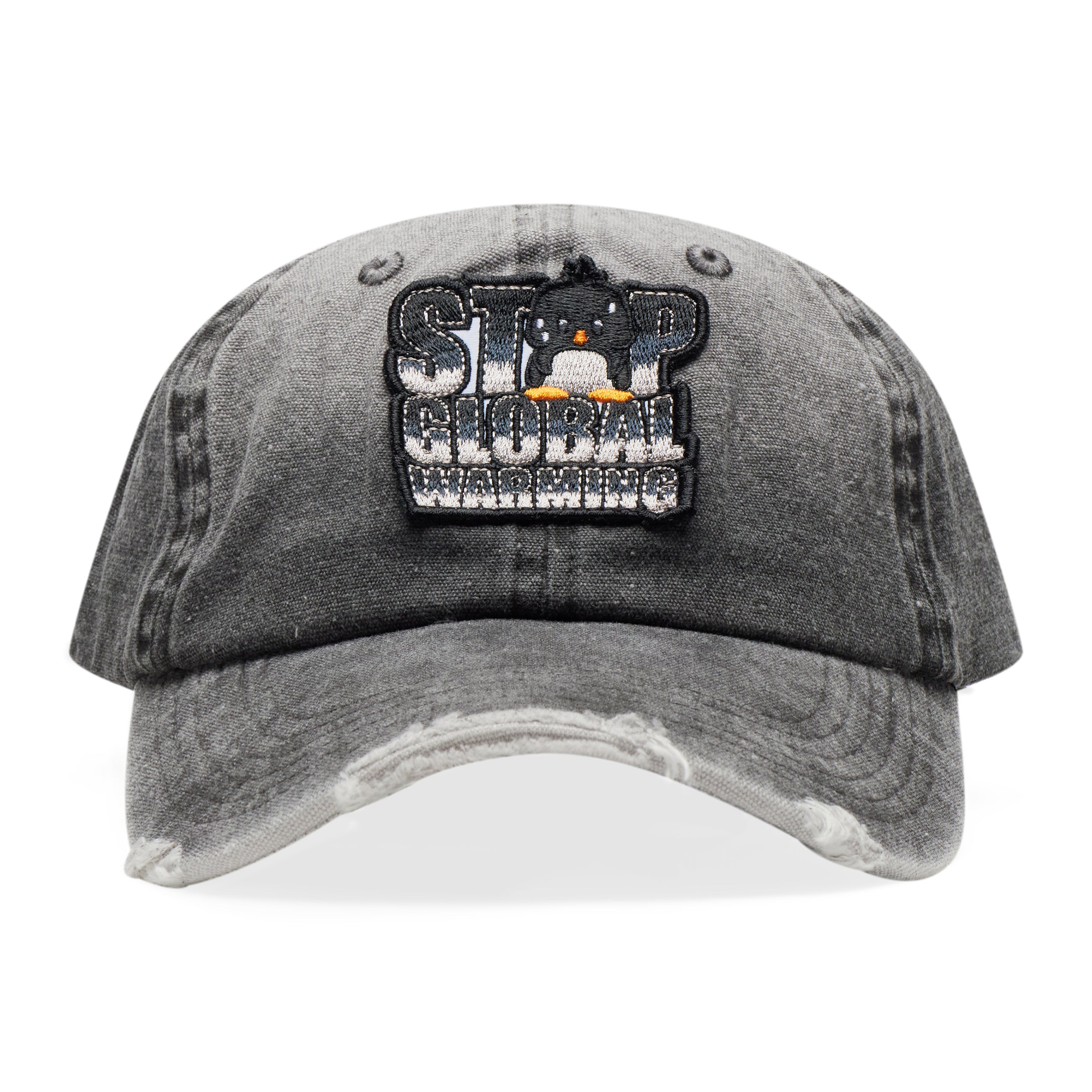 Praying Global Warming Hat Grey