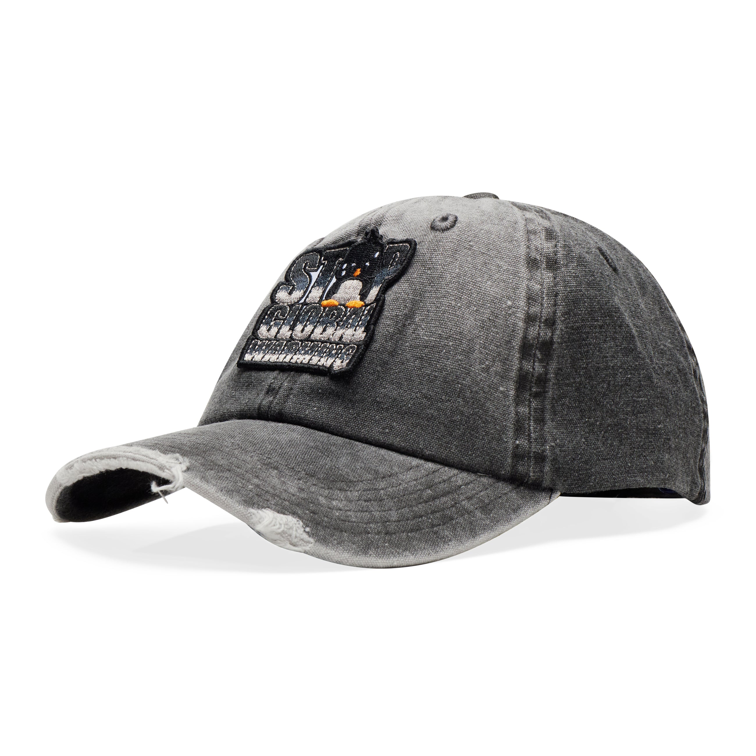 Praying Global Warming Hat Grey
