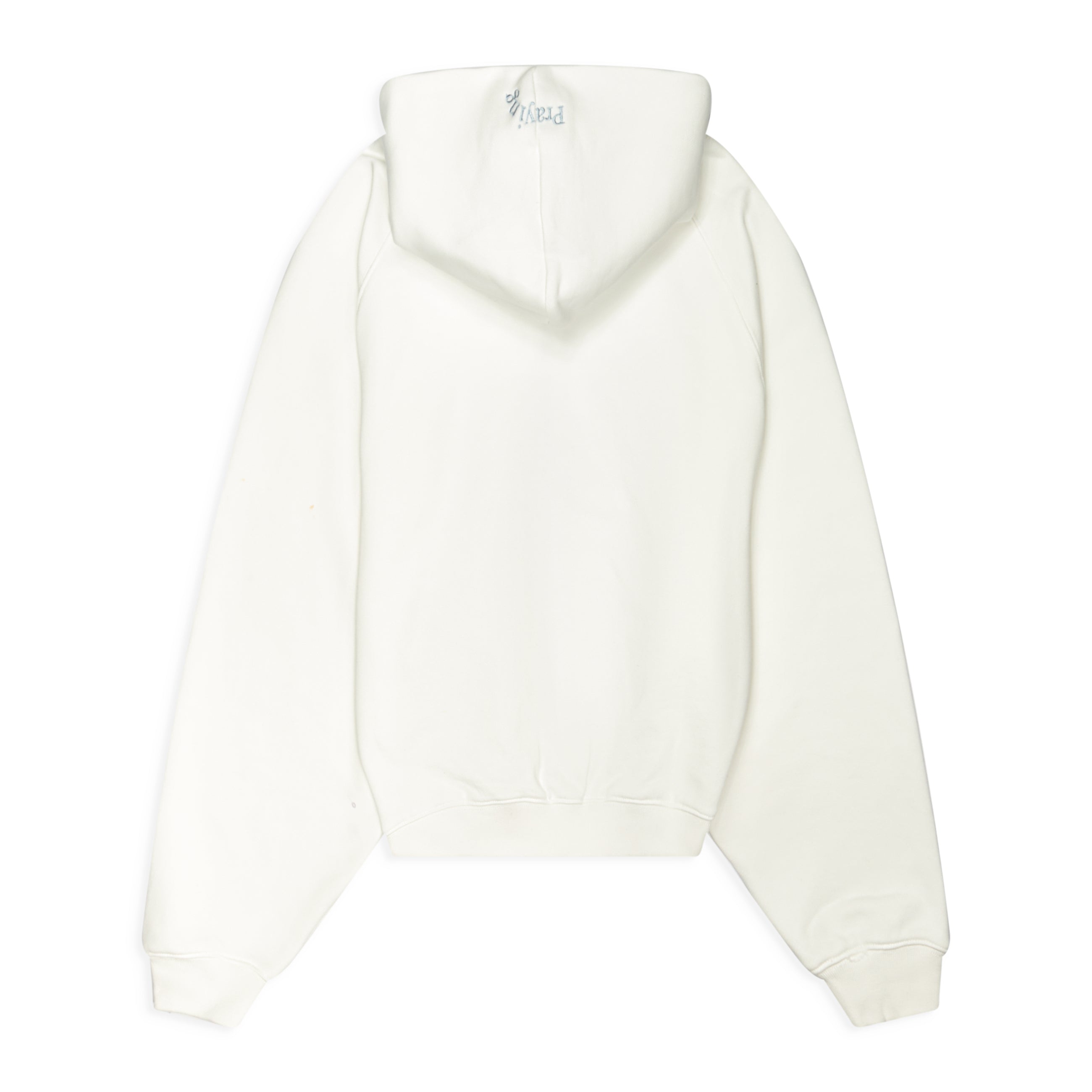 Praying Macully Hoodie White