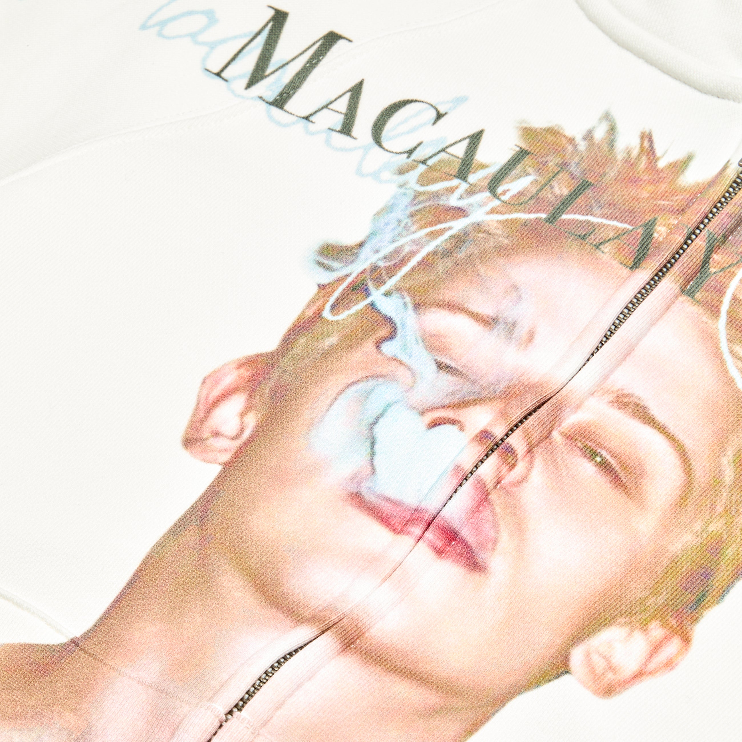 Praying Macully Hoodie White