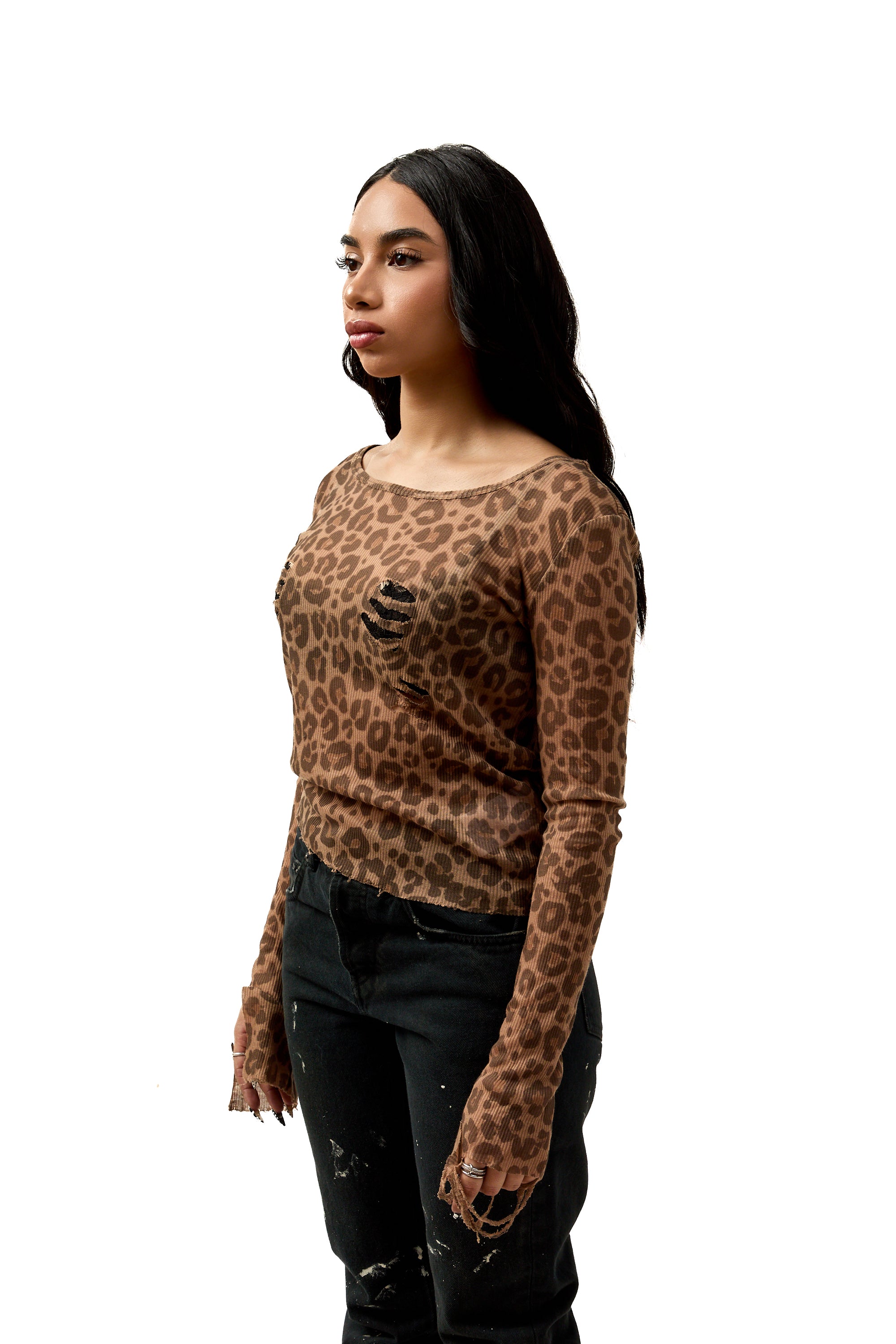 Praying Cheetah L/S Multi