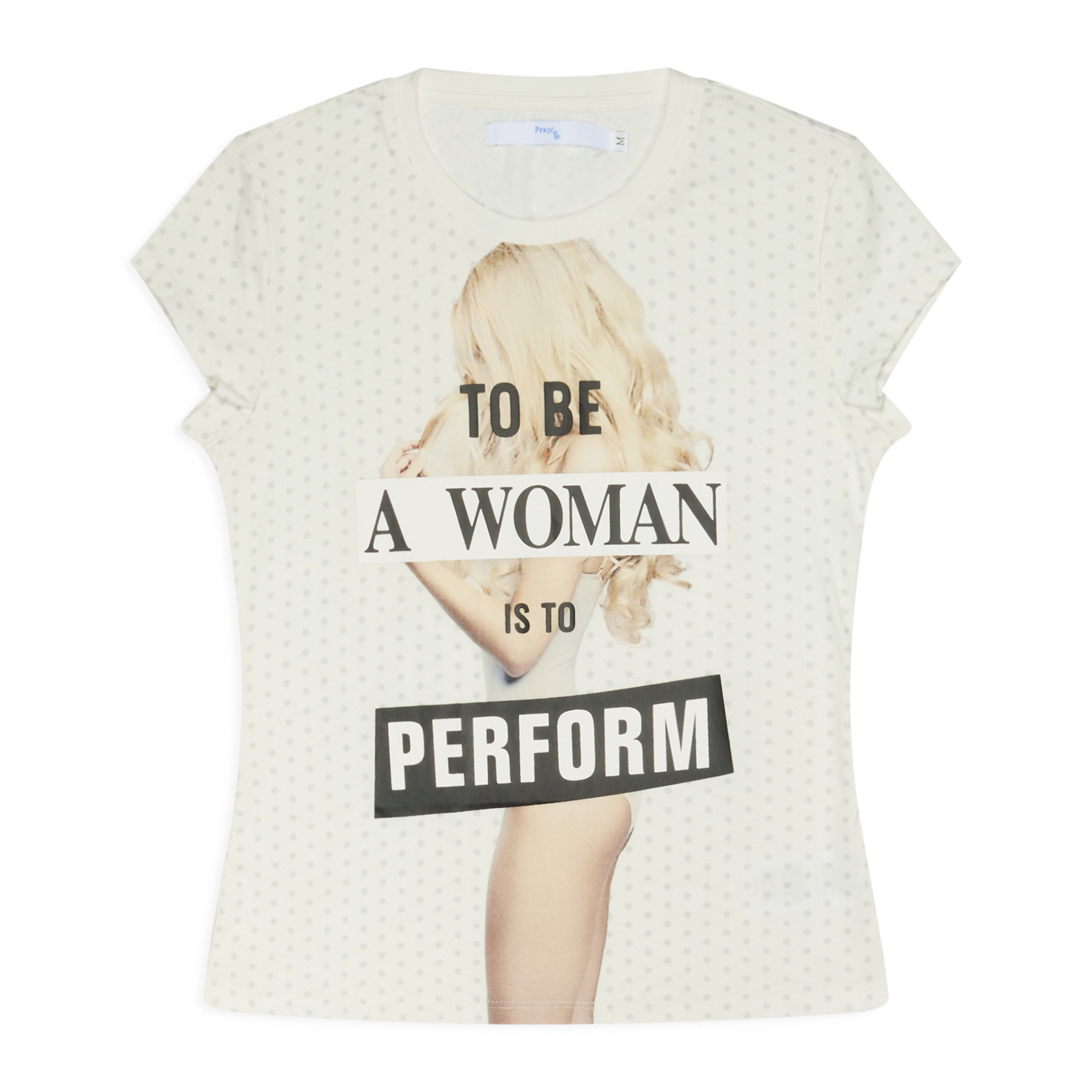 Praying Women Perform Tee White