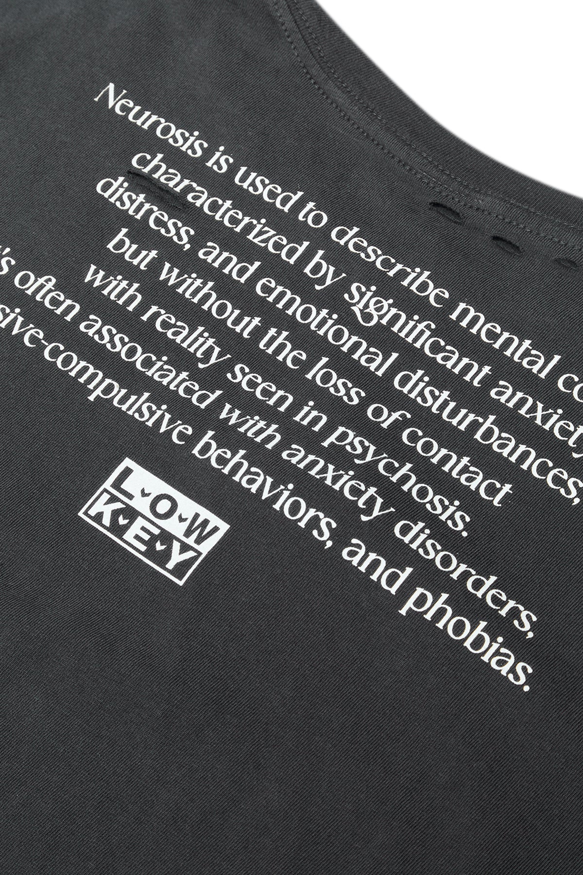 Protocol Index Neurosis Distressed T Shirts Black