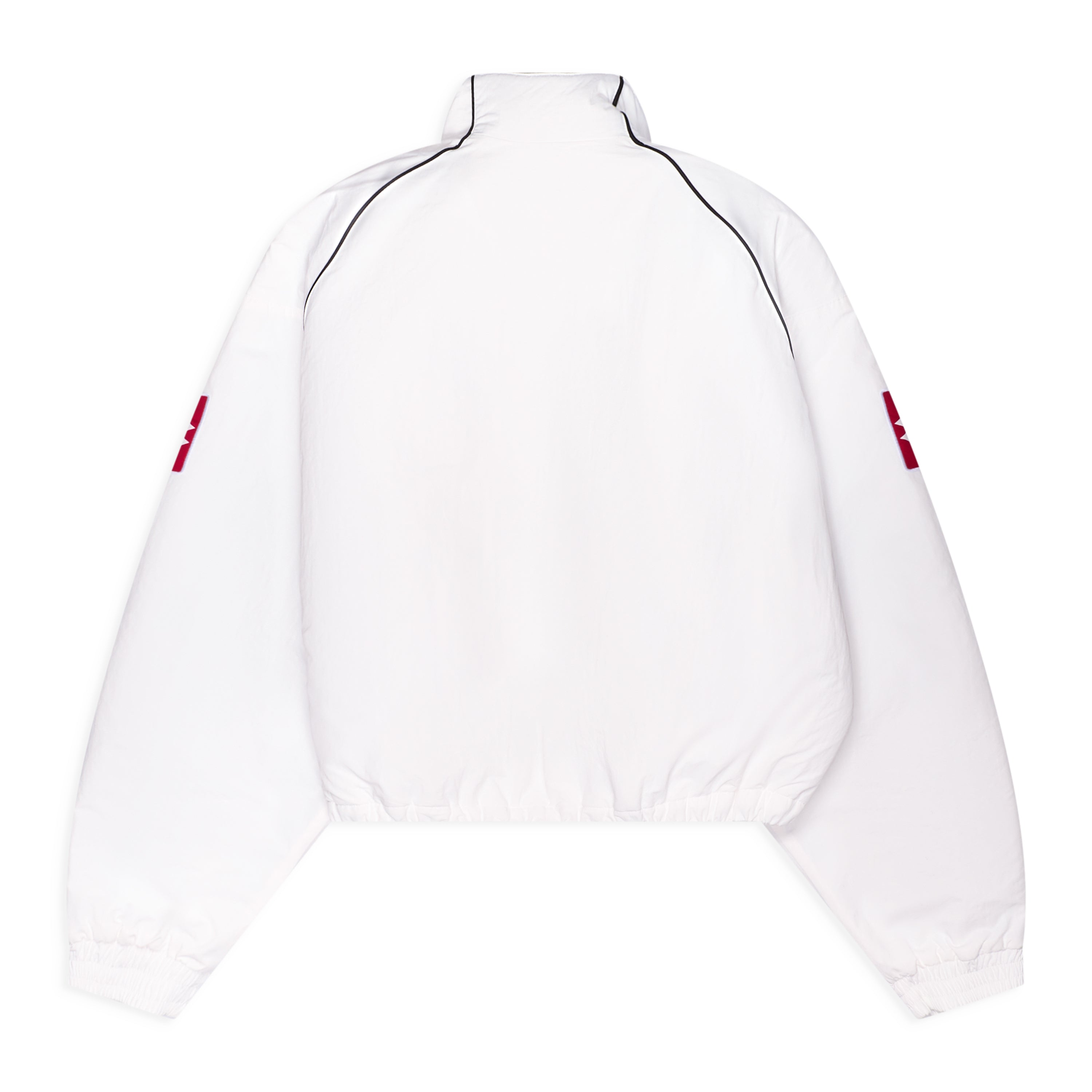 Protocol Index Exaggerated Shoulder Track Jacket White – ESSXNYC