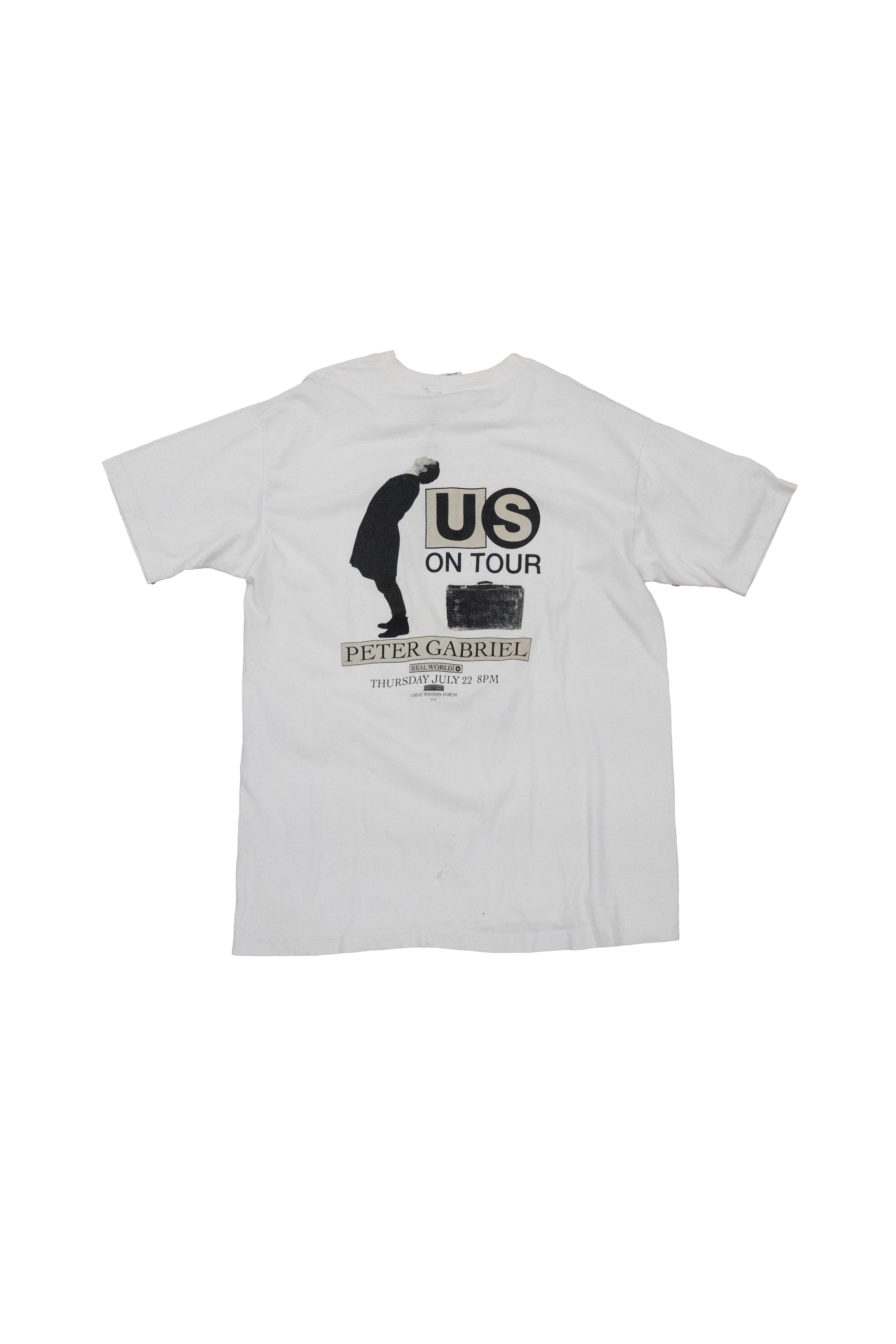 Essx Vintage Peter Gabriel 1993 Tour T-Shirt