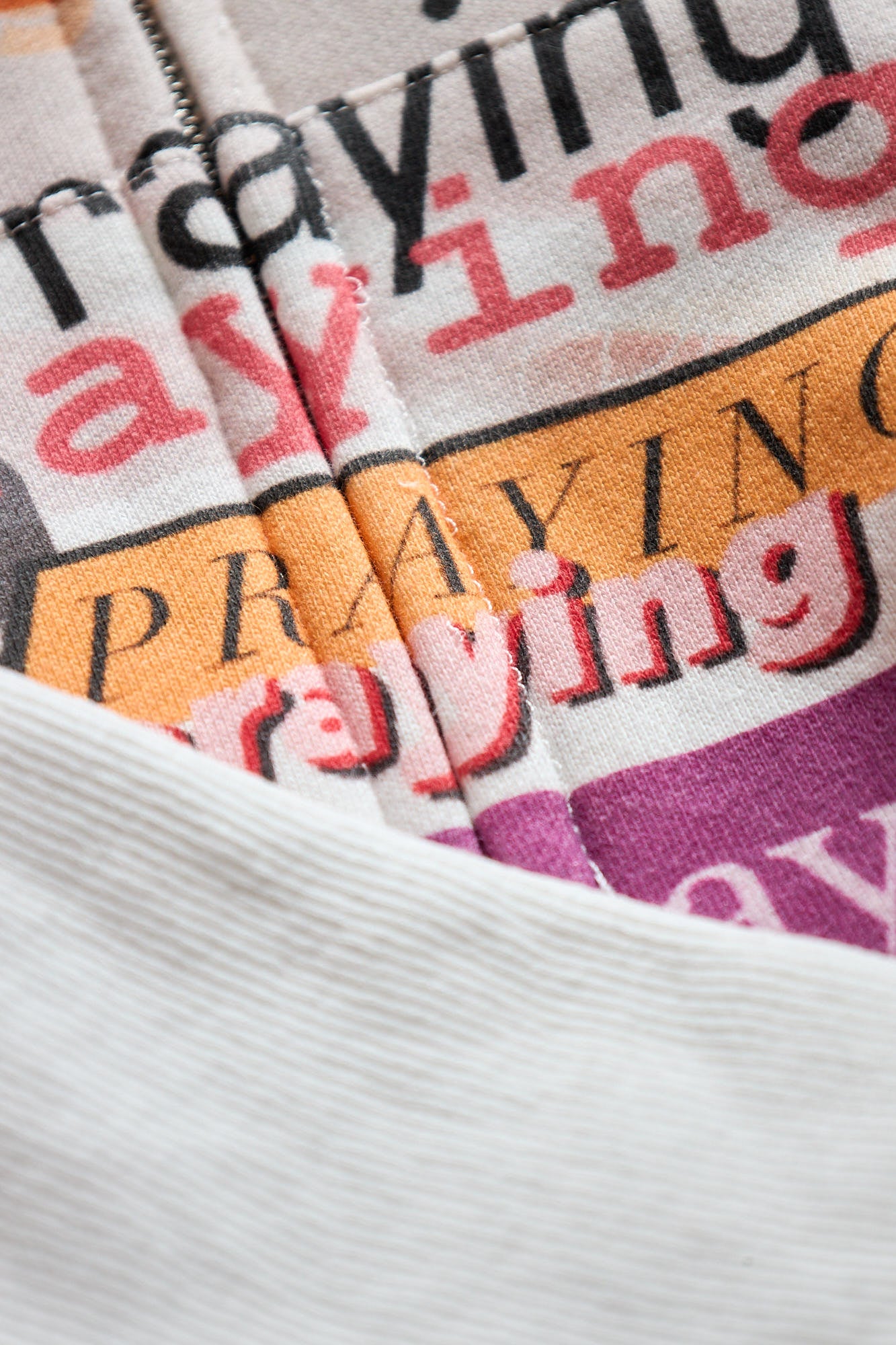 Praying Story Crop Zip 12806