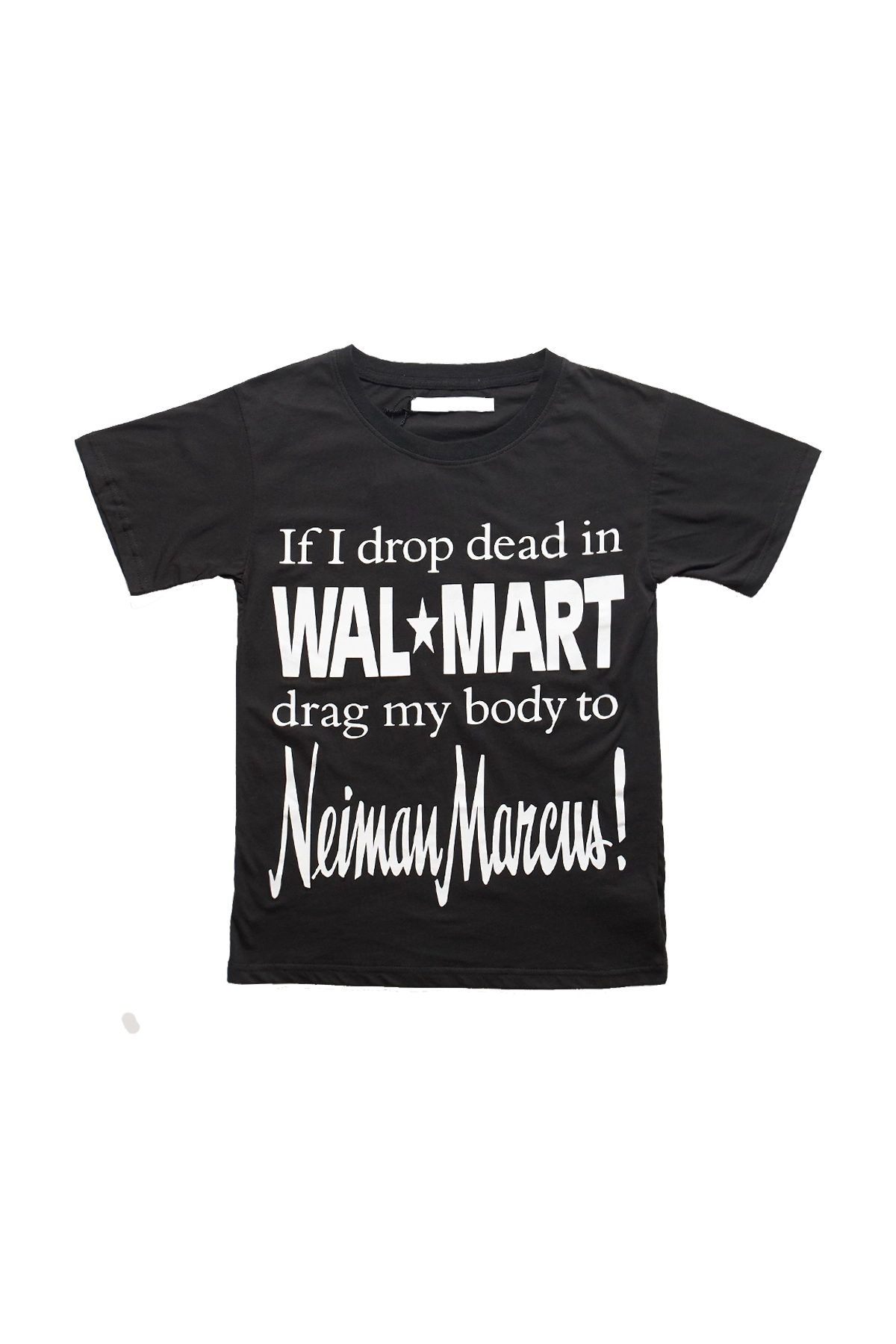 Praying Walmart Mens Tee Black