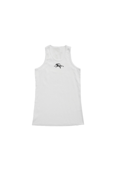 Prototypes Waffle Cross Goat Tank White – ESSXNYC
