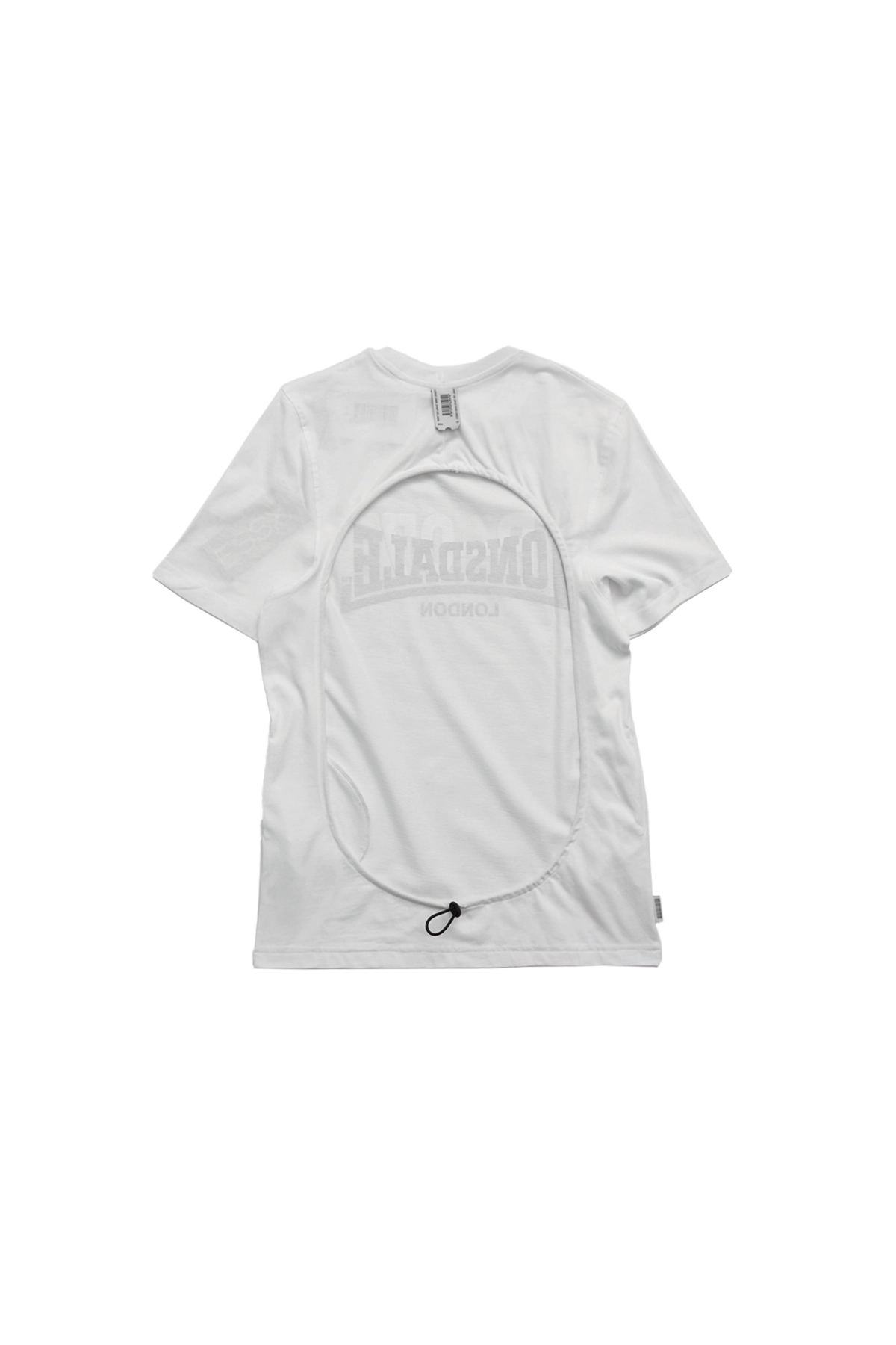 Prototype 25ss backless tシャツ Prototypes Backless Tee White – ESSXNYC