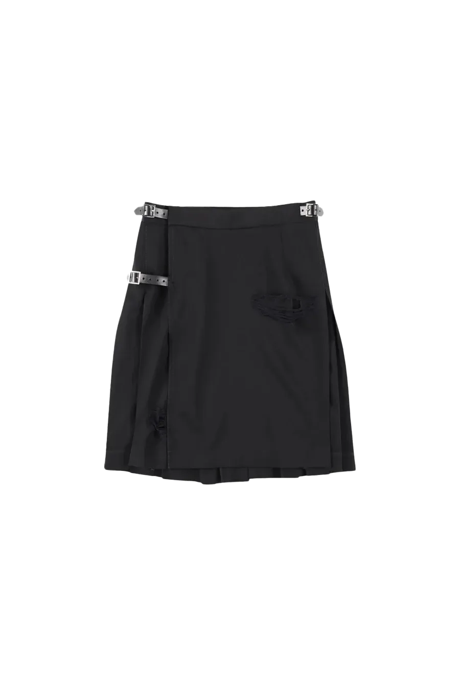 Quilt Skirt (Clash) Black