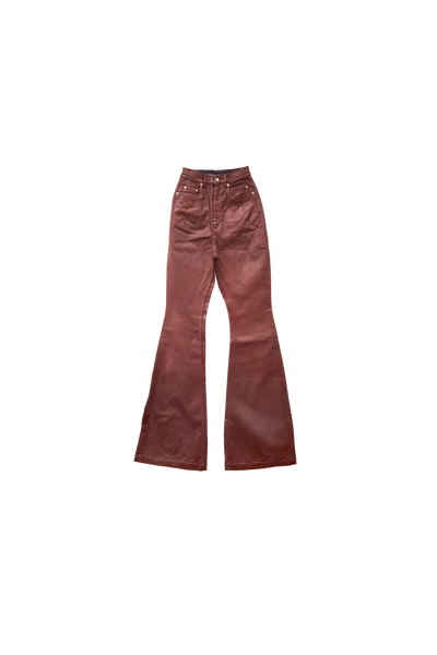 Rick Owens Drkshdw Bolan Bootcut Jeans Scab – ESSXNYC Rick Owens Drkshdw Bolan Bootcut Jeans Scab – ESSXNYC