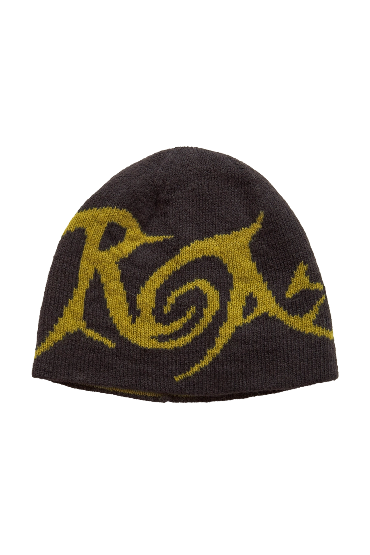 ROA Graphic Beanie Brown/Yellow