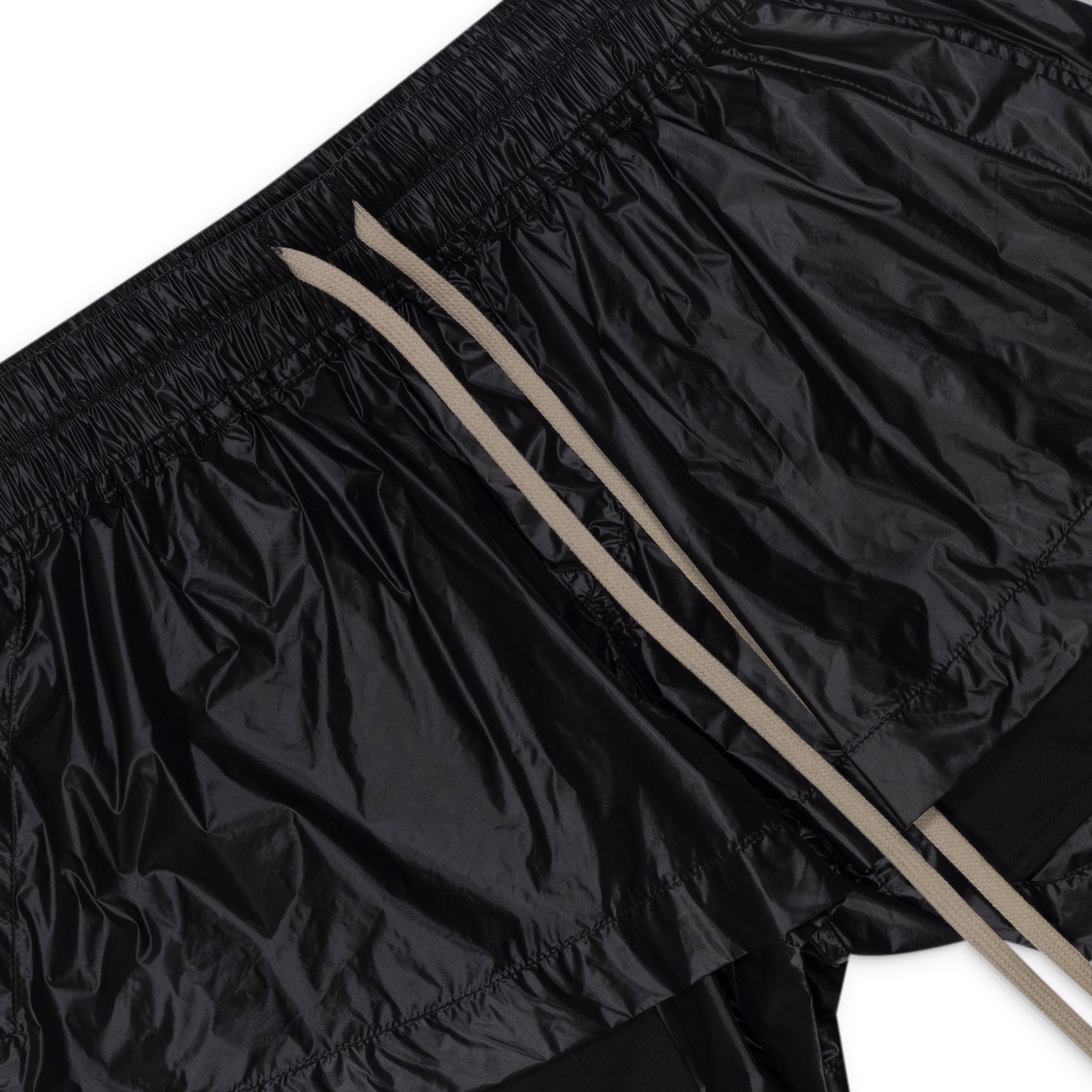 Rick Owens DRKSHDW Fog Boxers Shorts Black detail