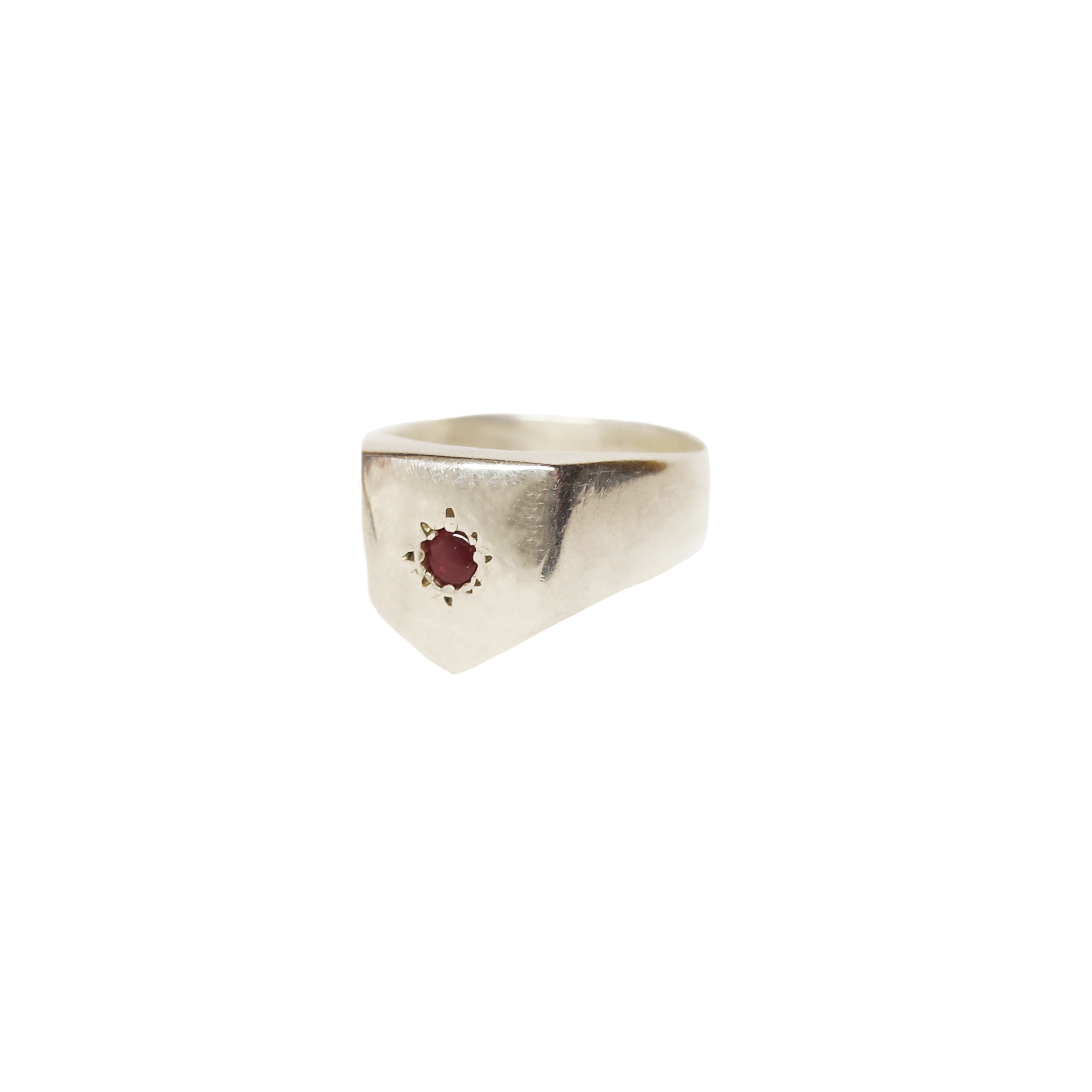 Rodeo Workwear Ruby Power Signet Ring 2163