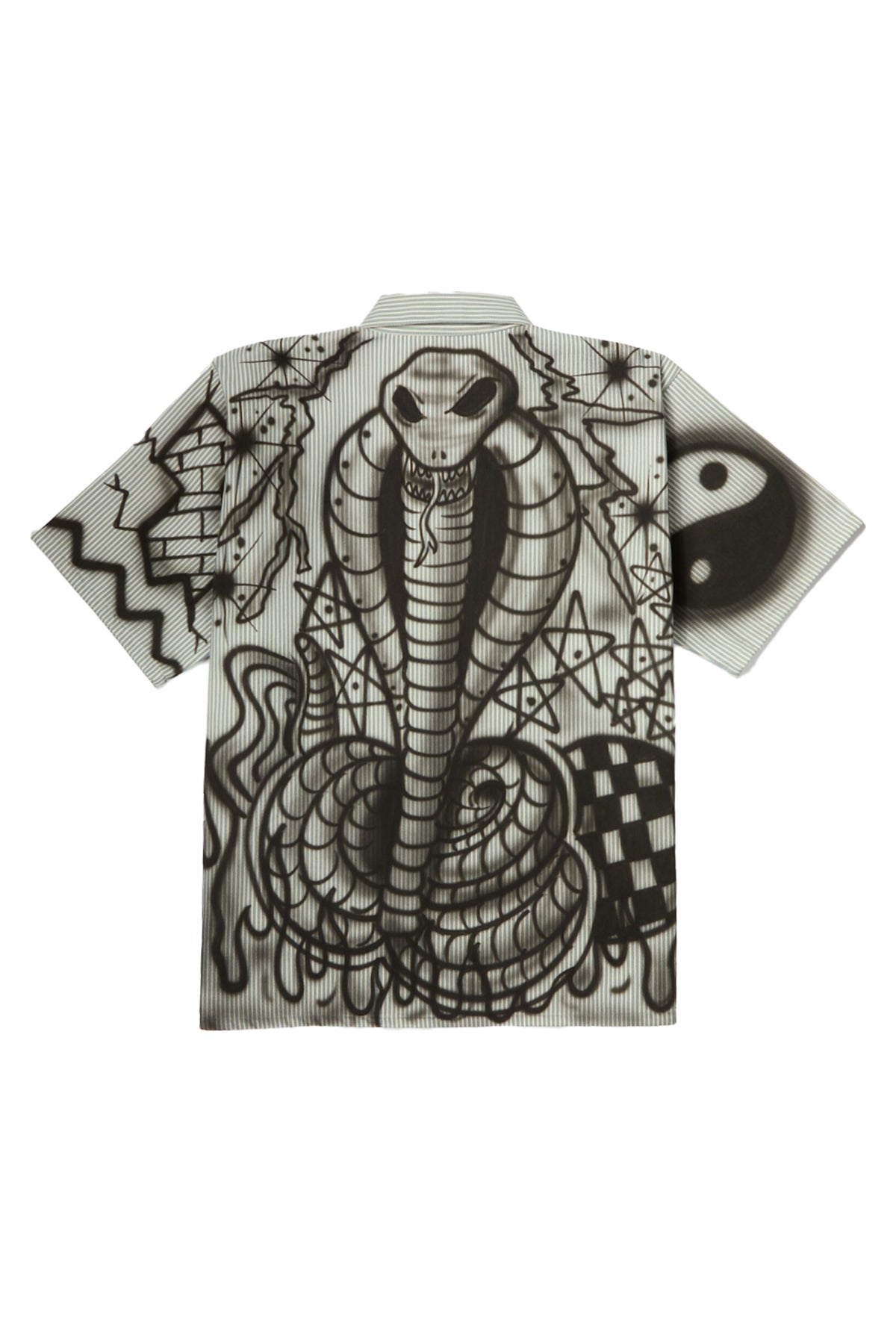 Satoshi Nakamoto Abandoned Theme Park Half Zip Blue