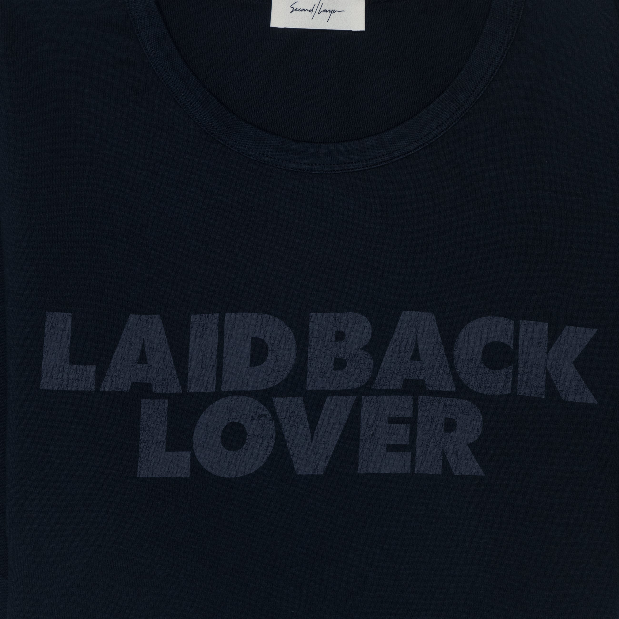 Second Layer Laidback Lover Navy back