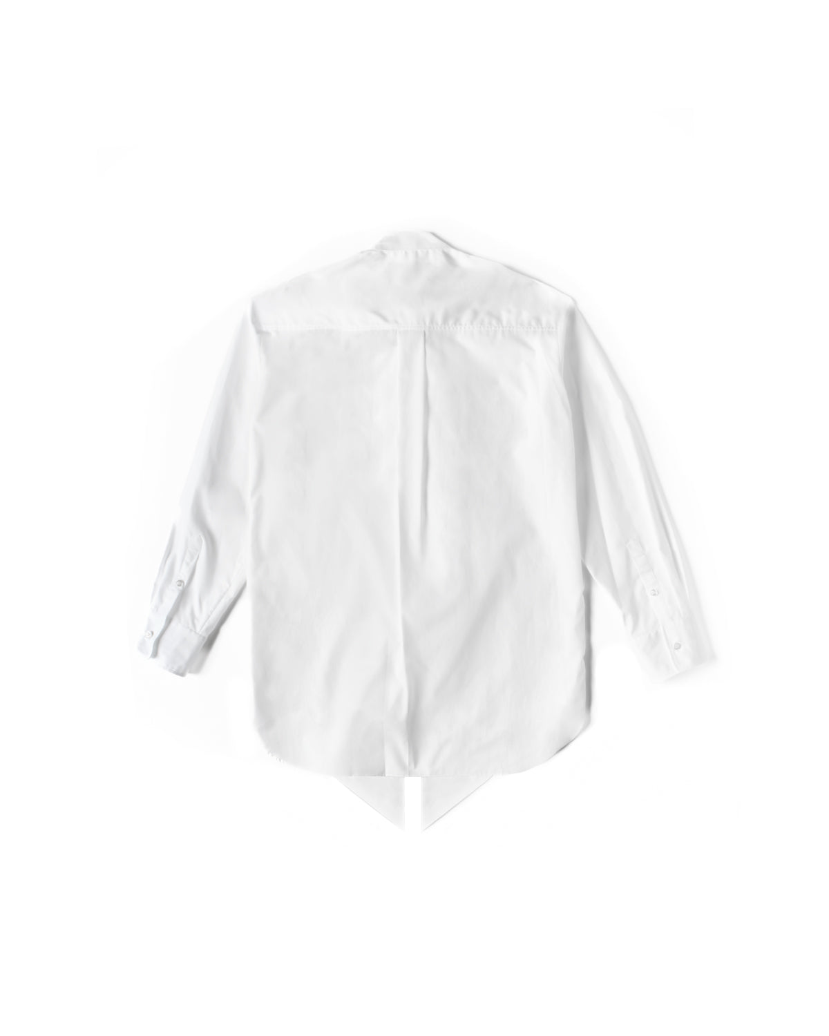 Simone Rocha Easy Shirt W/ Front Neck Bow White 11722