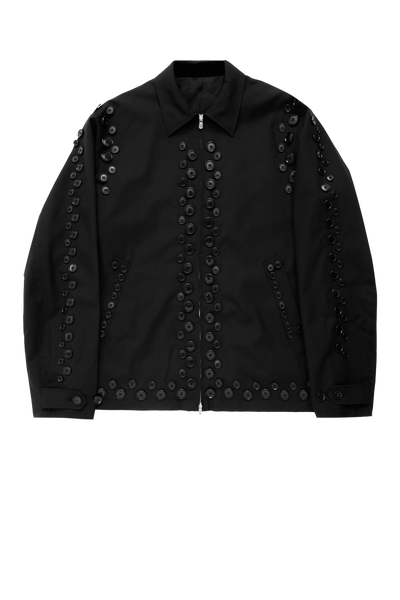 TAKAHIROMIYASHITA TheSoloist. Zip Up Brit Jacket (Black Buttons