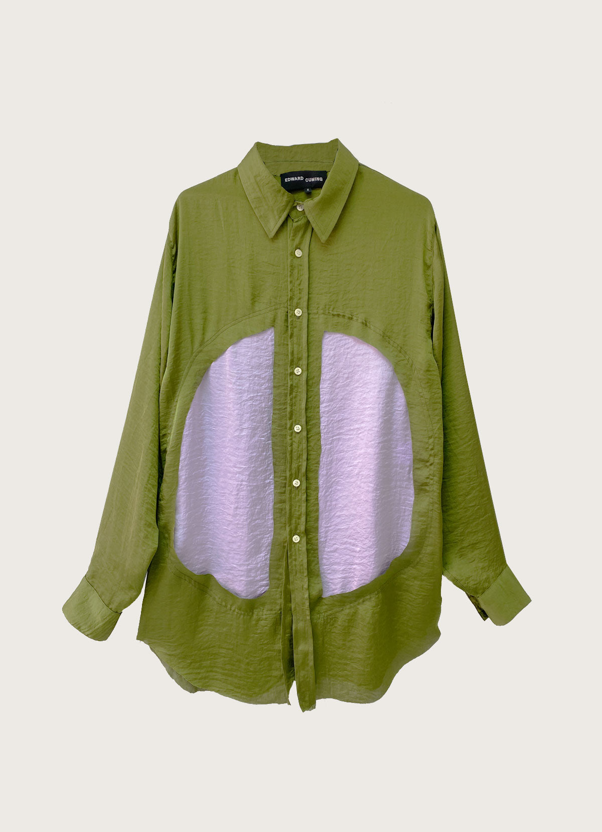 Edward Cuming Classic Lung Window Shirt Green