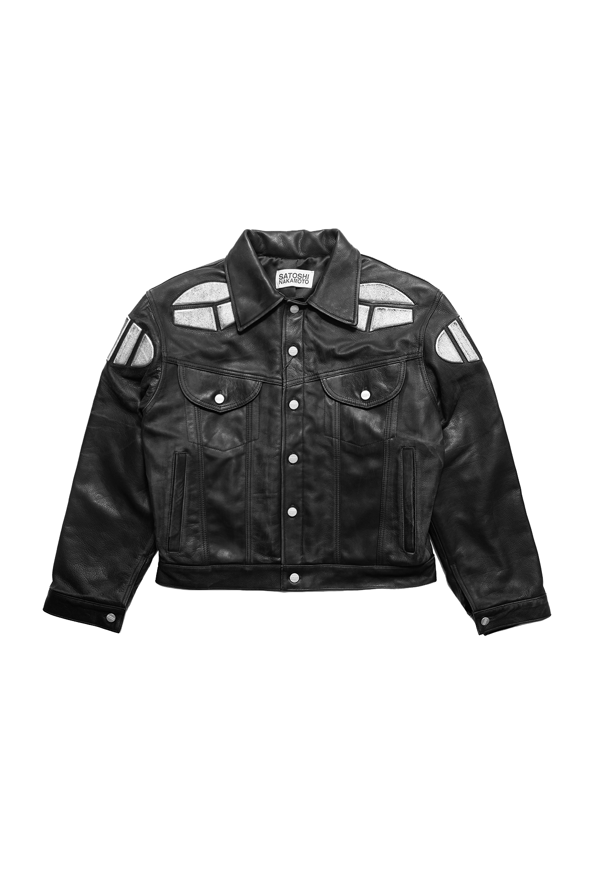 Satoshi Nakamoto T-900 Moto Trucker Jacket