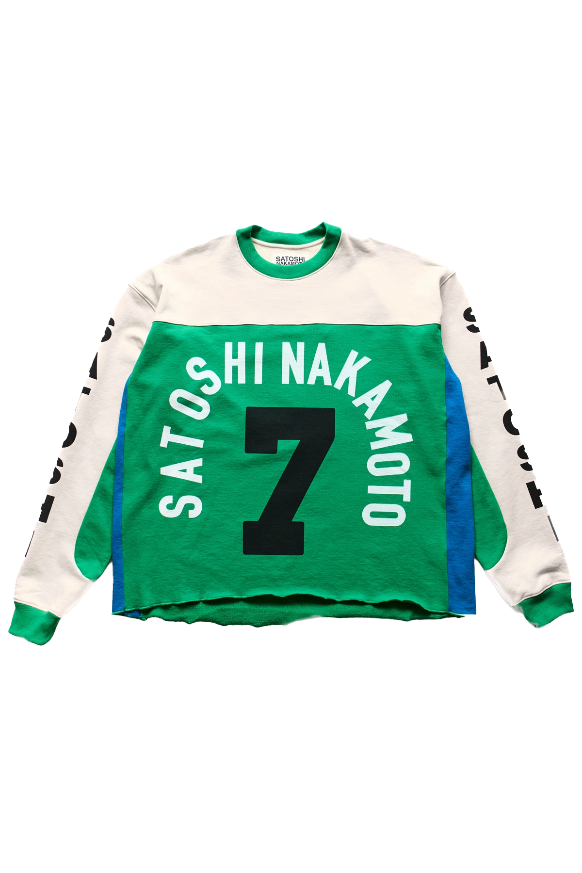 Satoshi Nakamoto Team USA Racer Crewneck Green