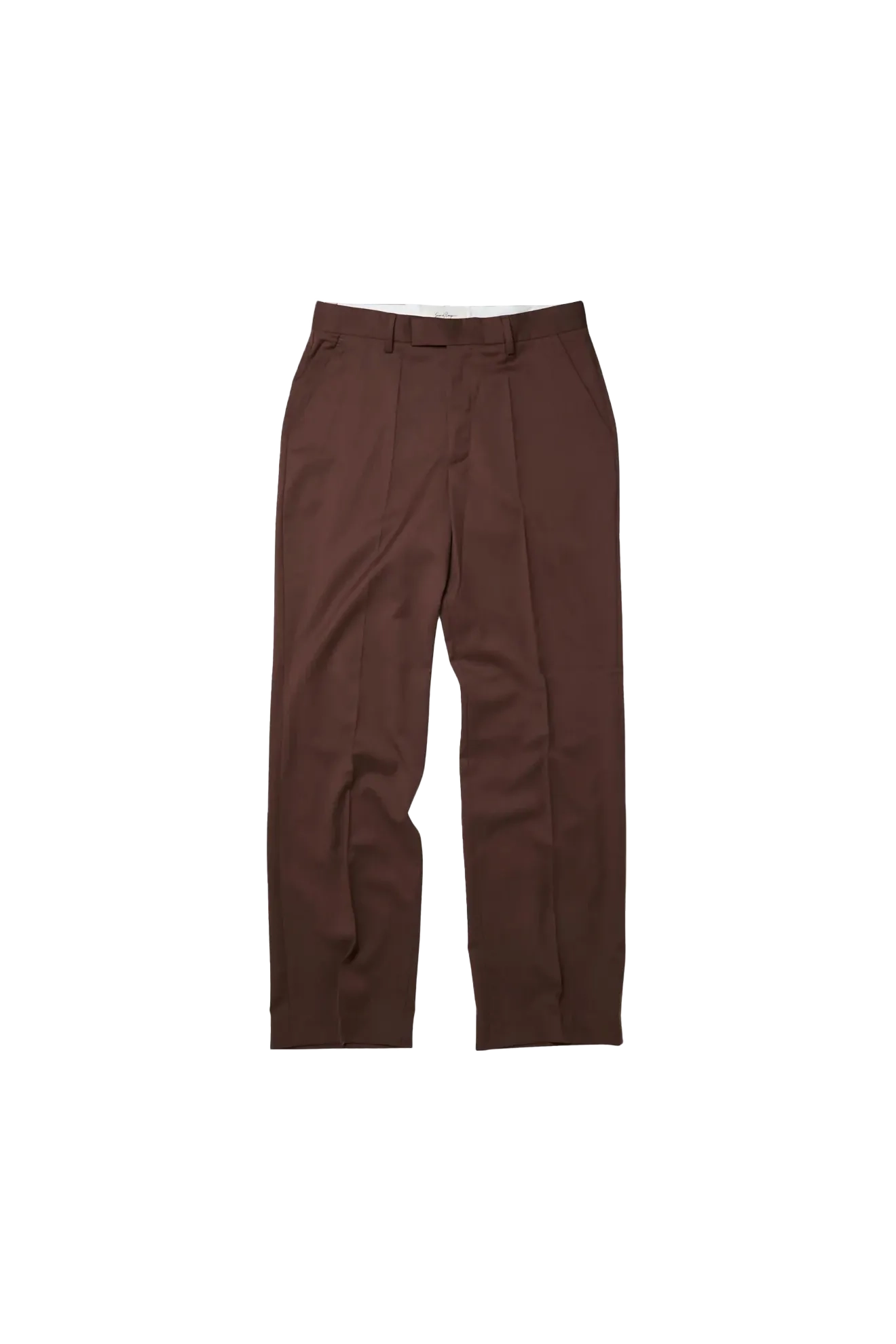 Second Layer Relaxed Primo Trousers Brown