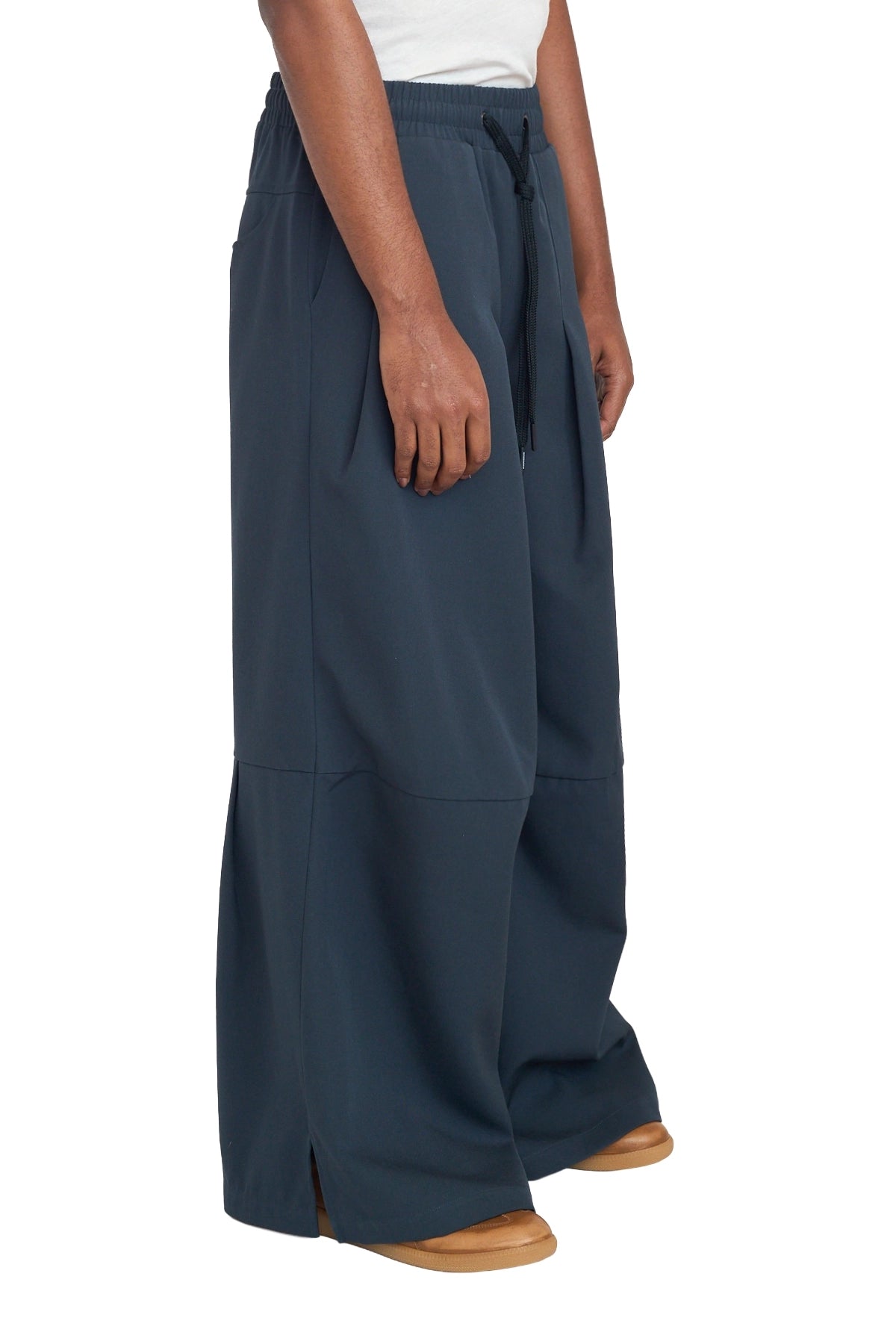 Namesake Towson Pleated Trousers Aegean Blue