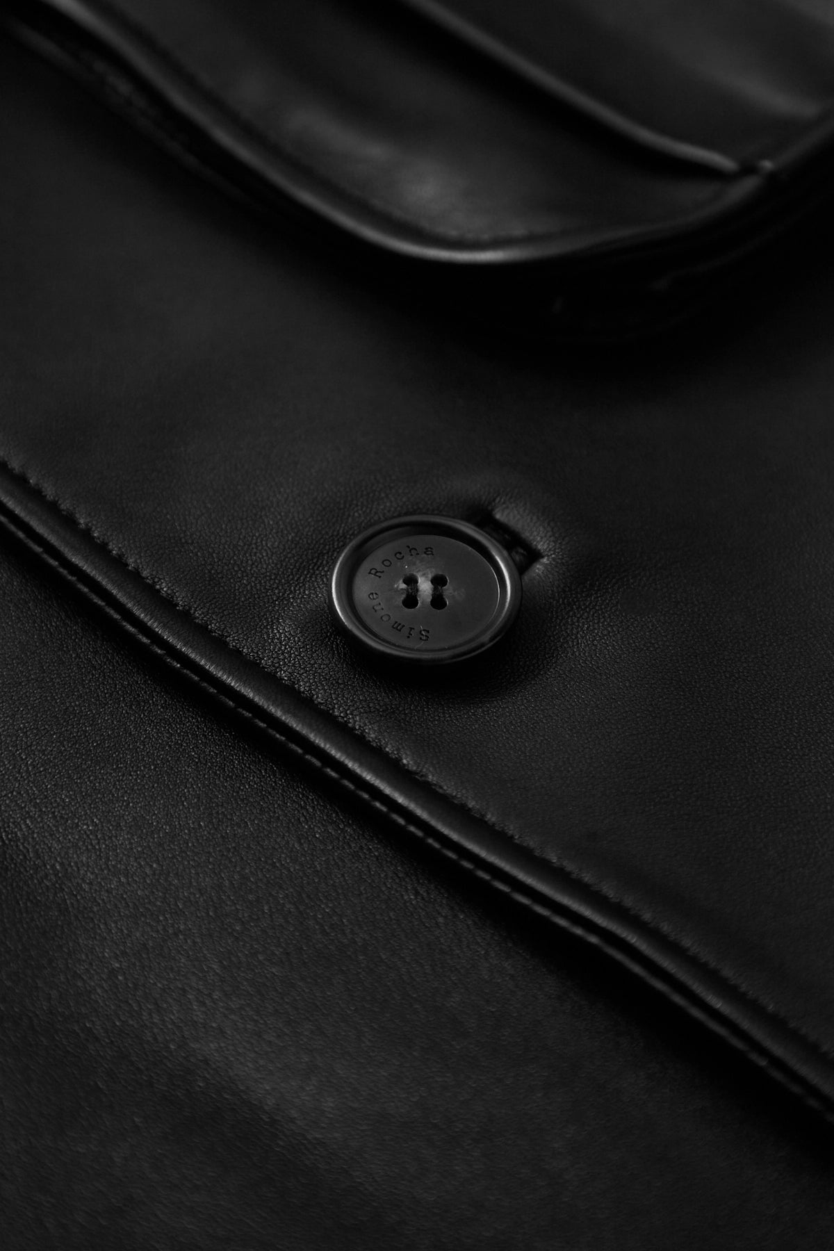 Simone Rocha Multi Pocket Car Coat Black