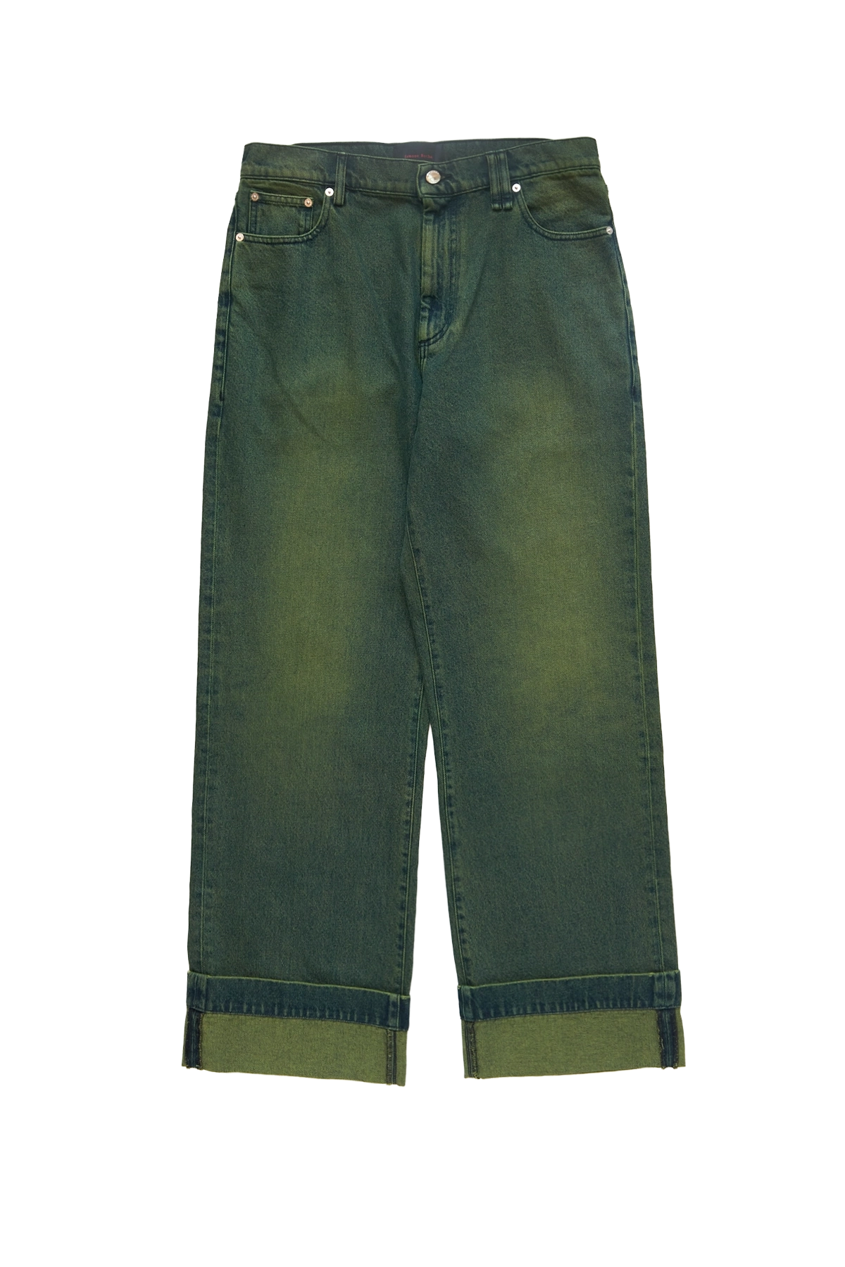 Simone Rocha Straight Leg Jeans Green – ESSXNYC