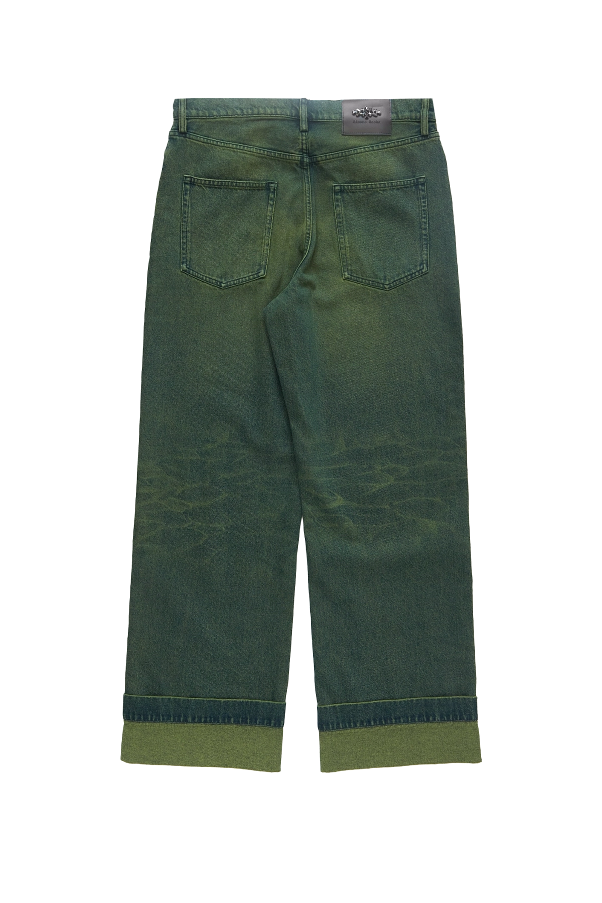 Simone Rocha Straight Leg Jeans Green