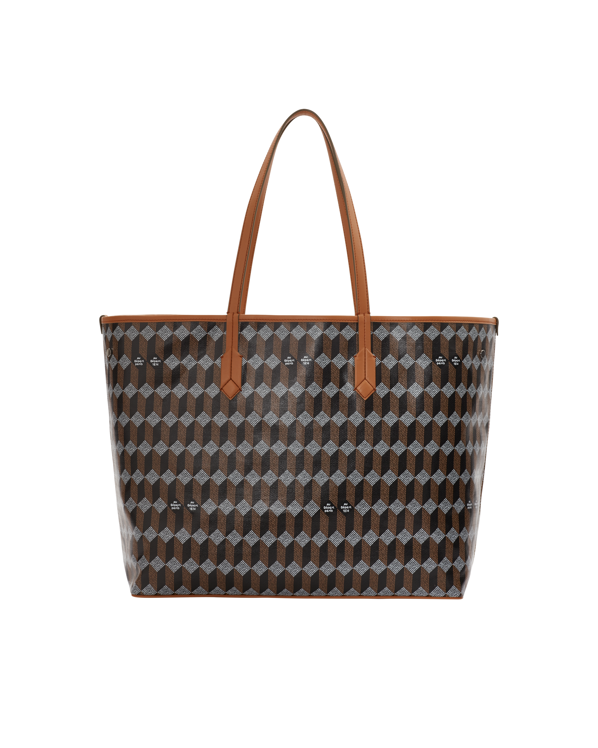 Au Depart Tote No.55 Cognac/Noir