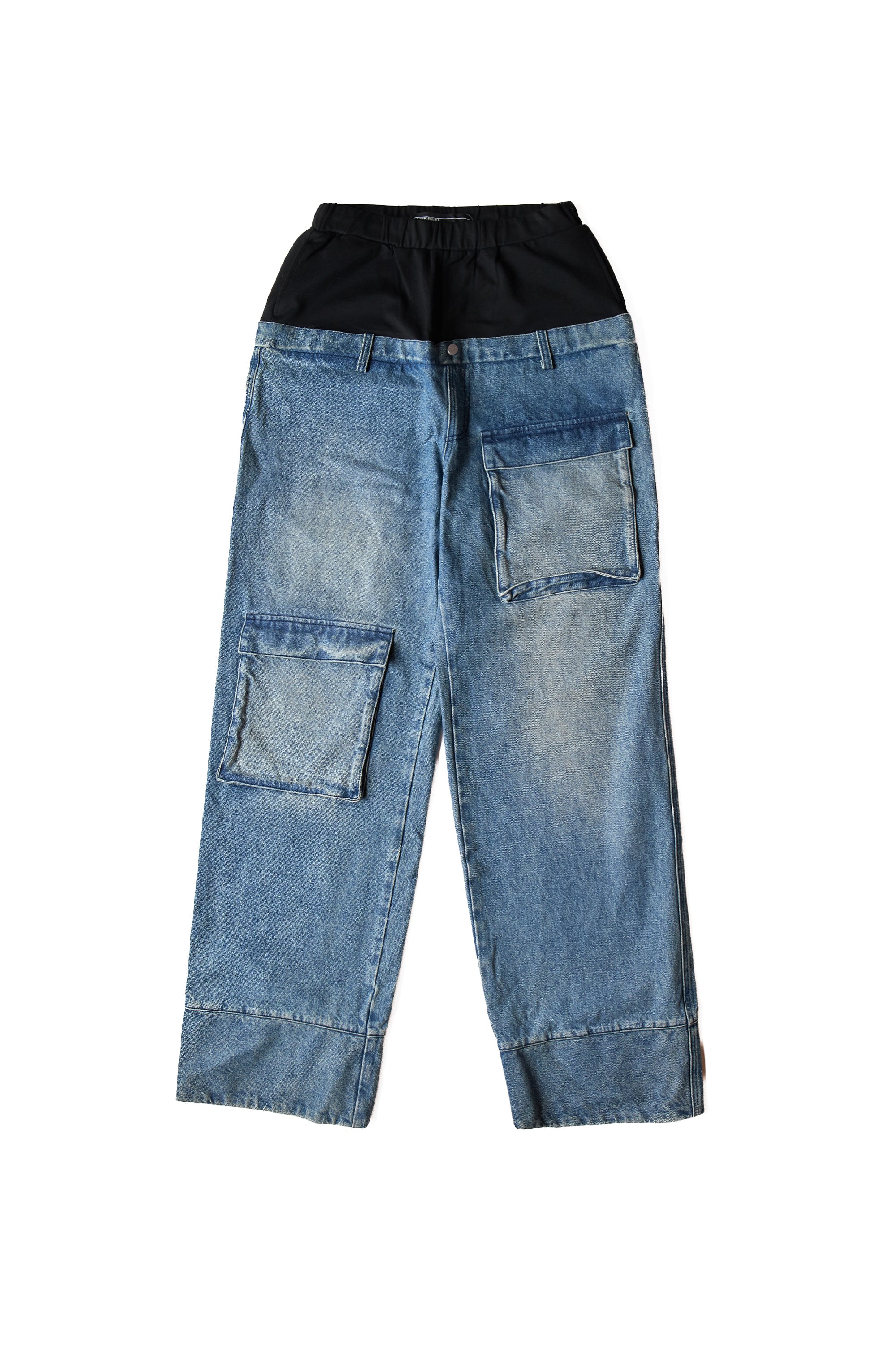 Spencer Badu Doubled Layered Jeans 13316