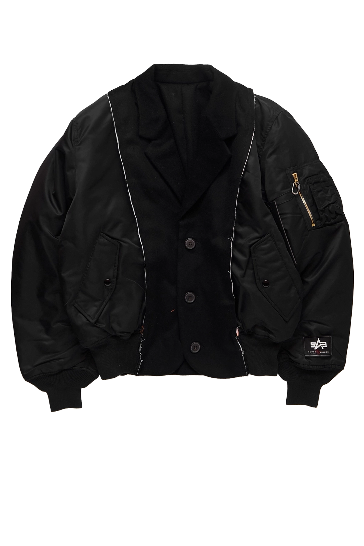 Spencer Badu Alpha Bomber Jacket Black
