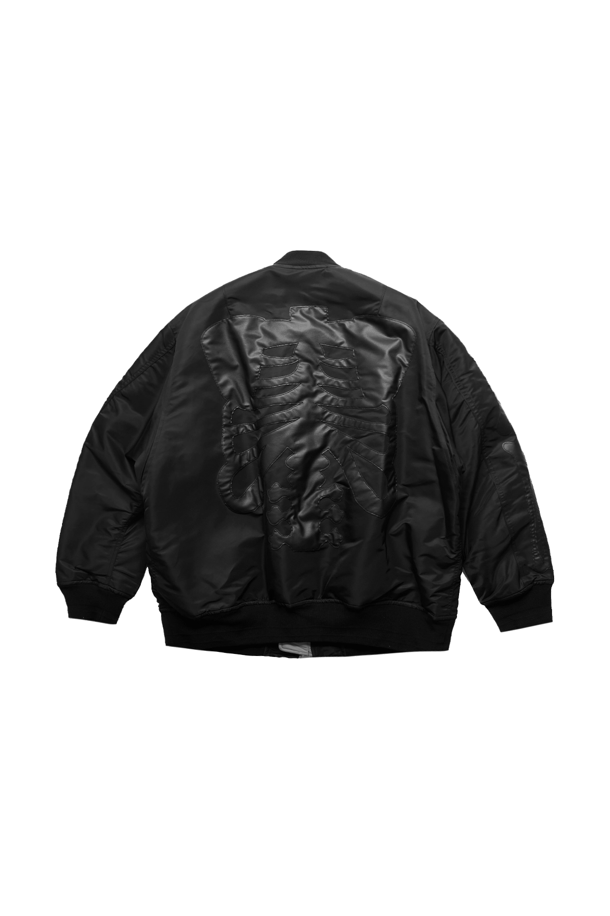 ジャケット・アウター TakahiroMiyashita TheSoloist Silk Jacket Takahiromiyashita TheSoloist Flight Jacket Black x Black Bone