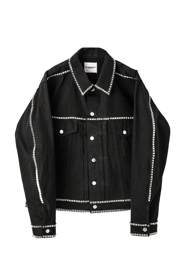 TAKAHIROMIYASHITA TheSoloist. racker Jacket.(Studs) Black – ESSXNYC