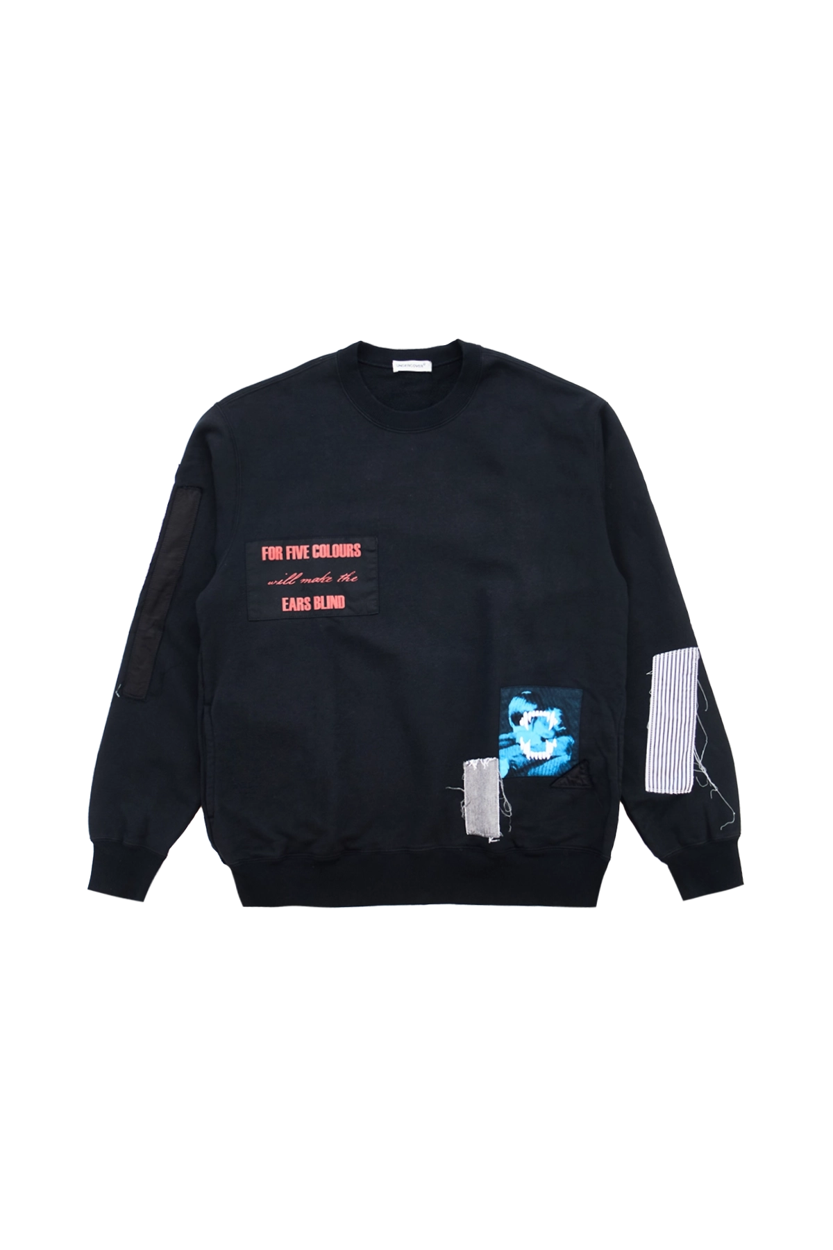 Undercover Sweatshirt With Patches Black