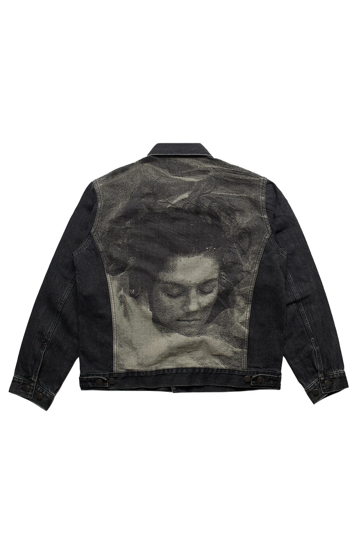 Undercover Blouson- Twin Peaks Denim Jacket Black 2