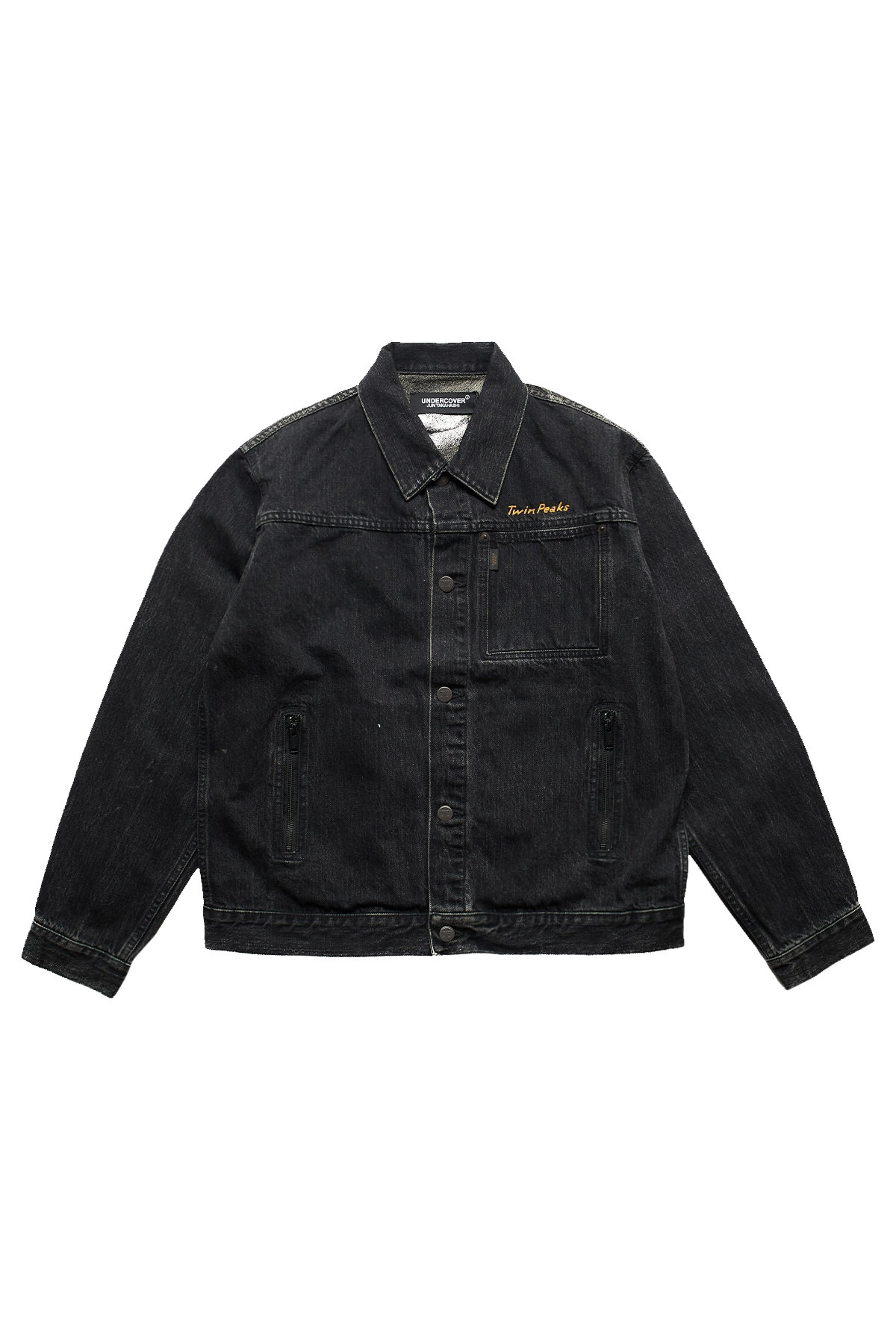 Undercover Blouson- Twin Peaks Denim Jacket Black