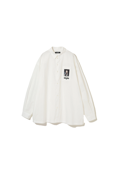 Undercover Long Sleeve Shirt With Patch White – ESSXNYC Undercover Long Sleeve Shirt With Patch White – ESSXNYC