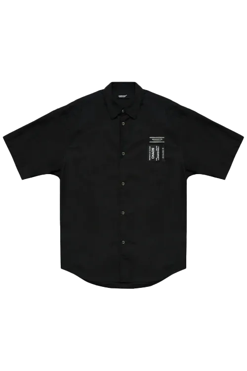 Undercover Patch Pocket Shirt Black