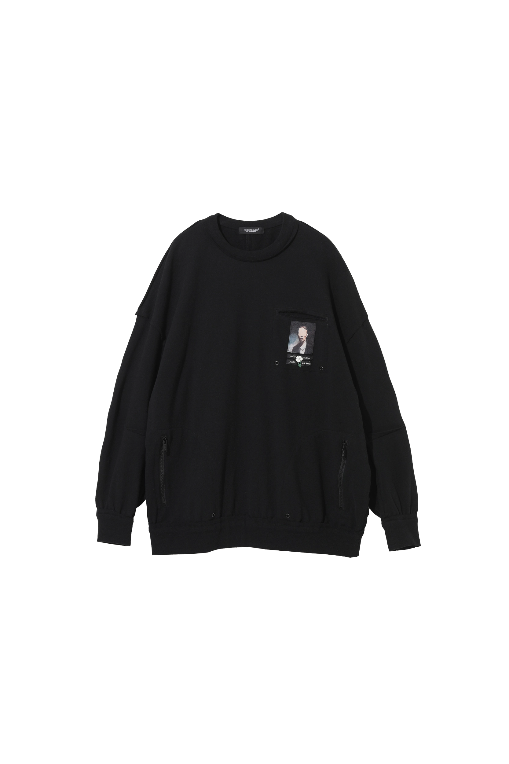 Undercover Sweatshirt With Pockets Black – ESSXNYC